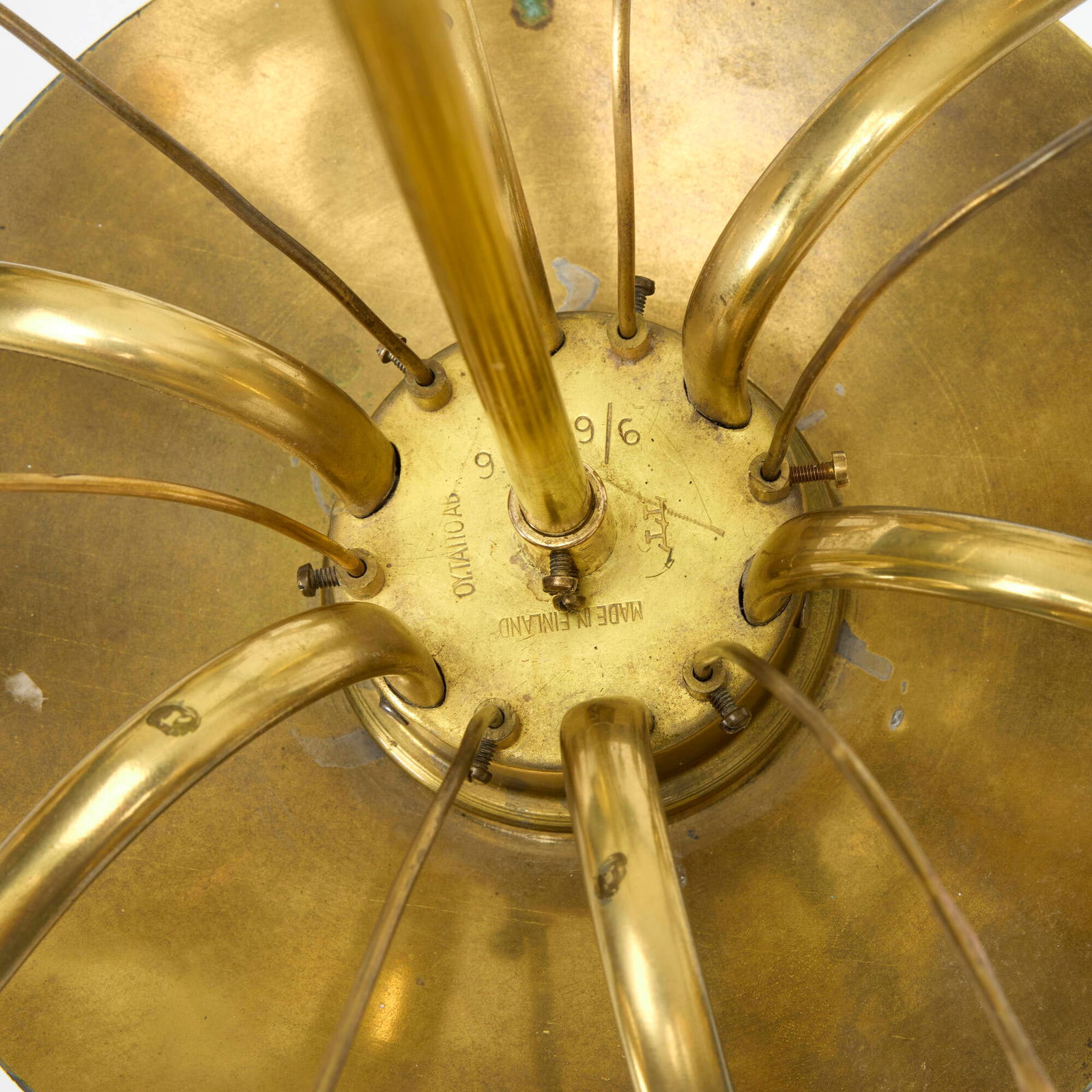 Paavo Tynell, Chandeliers model 9029/6, pair - 4