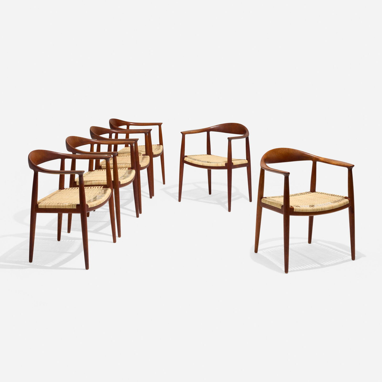 Hans J. Wegner, The Chairs, set of six (1 of 6)