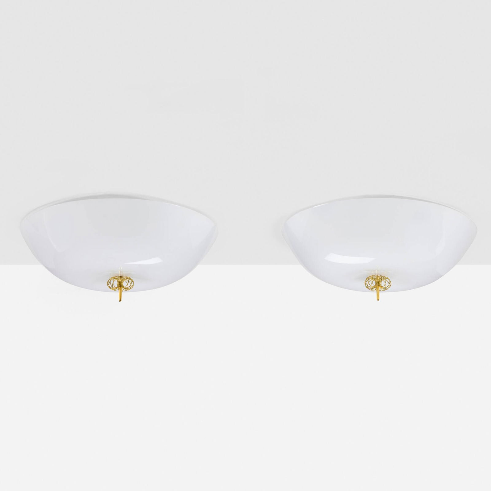 Paavo Tynell, Ceiling lamps model 2098 R, pair (1 of 2)