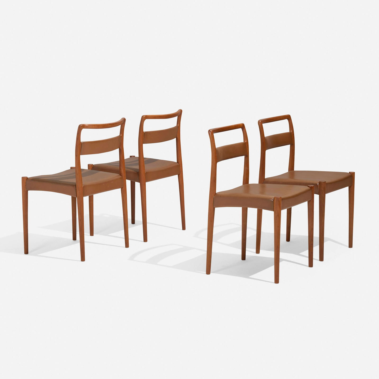 Kai Kristiansen, Dining chairs, set of four (1 of 3)