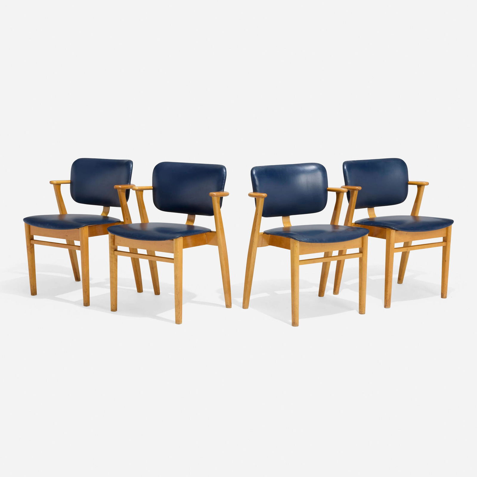 Ilmari Tapiovaara, Domus chairs, set of four (1 of 6)