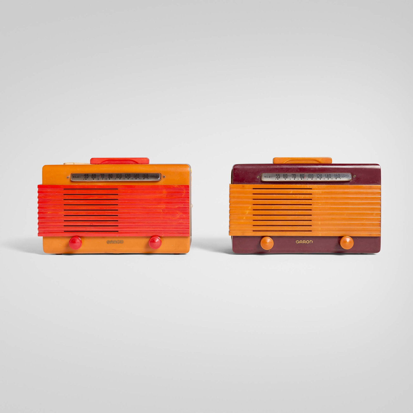 Garod Radio Corporation, Commander radios model 6AU-1, set of two (1 of 5)