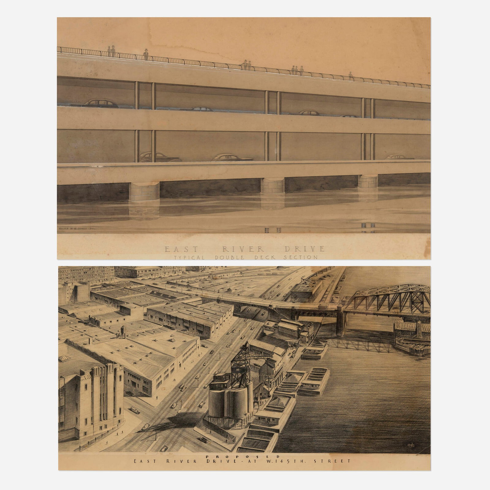 Walter W.W. Jones, Two renderings (1 of 3)
