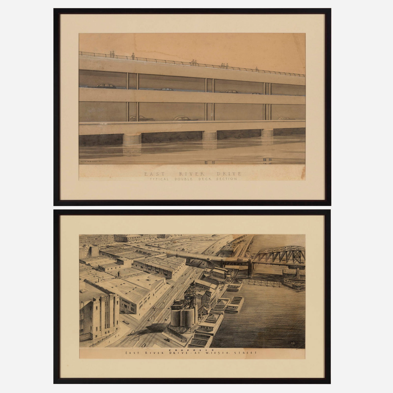 Walter W.W. Jones, Two renderings - 2