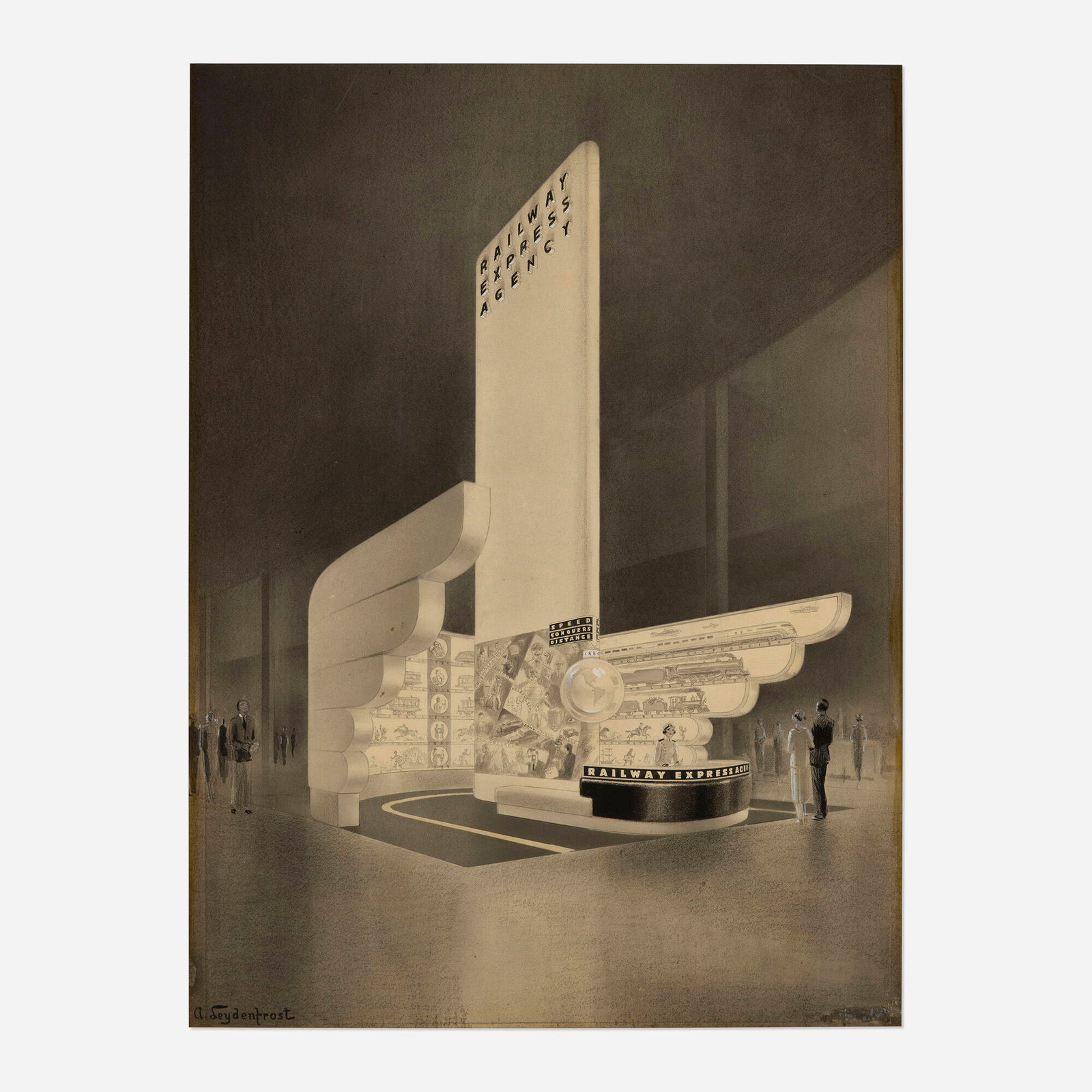 Alexander Leydenfrost, Railway Express Agency rendering (1 of 4)