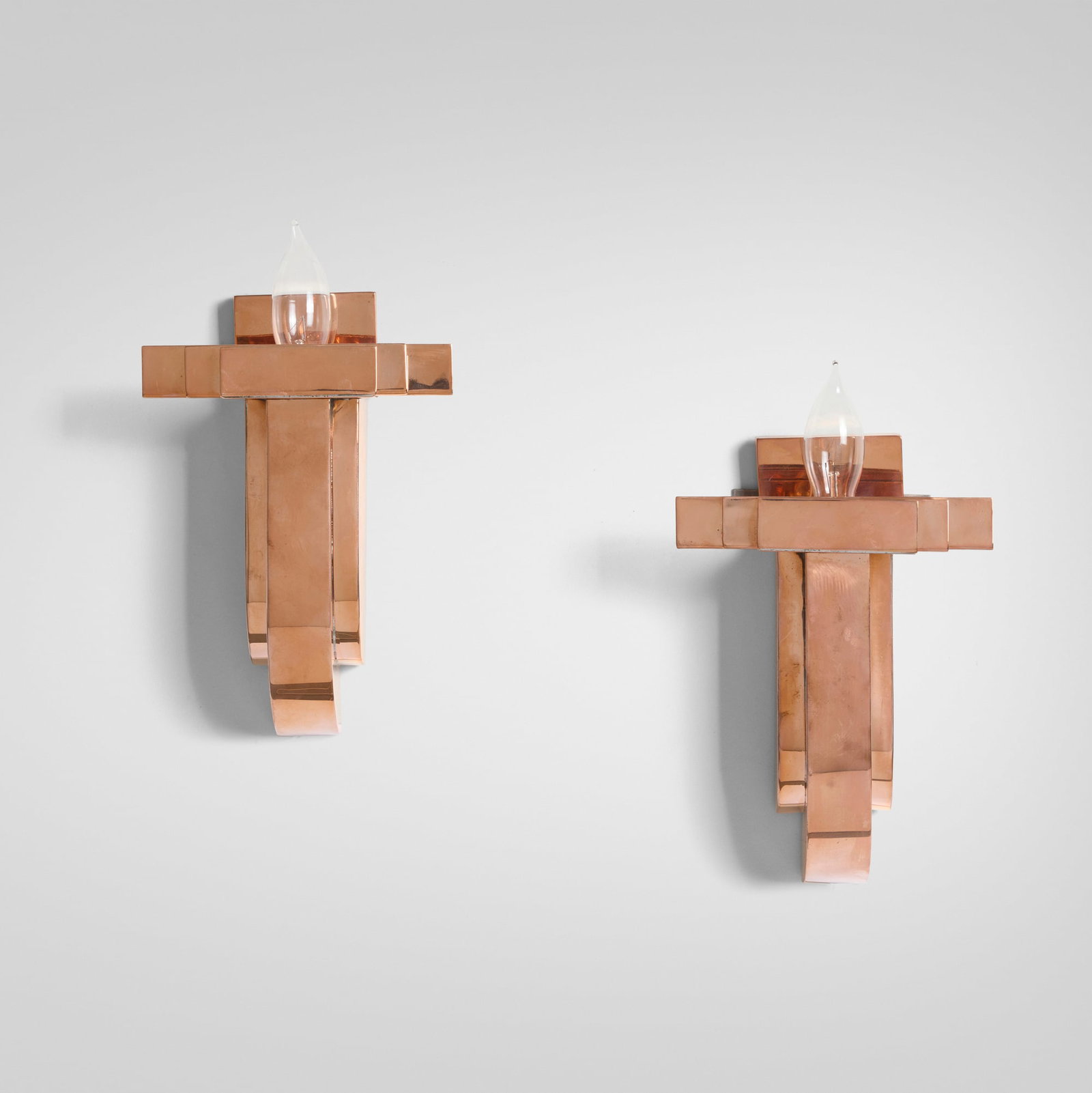 Machine Age, Sconces, pair - 2