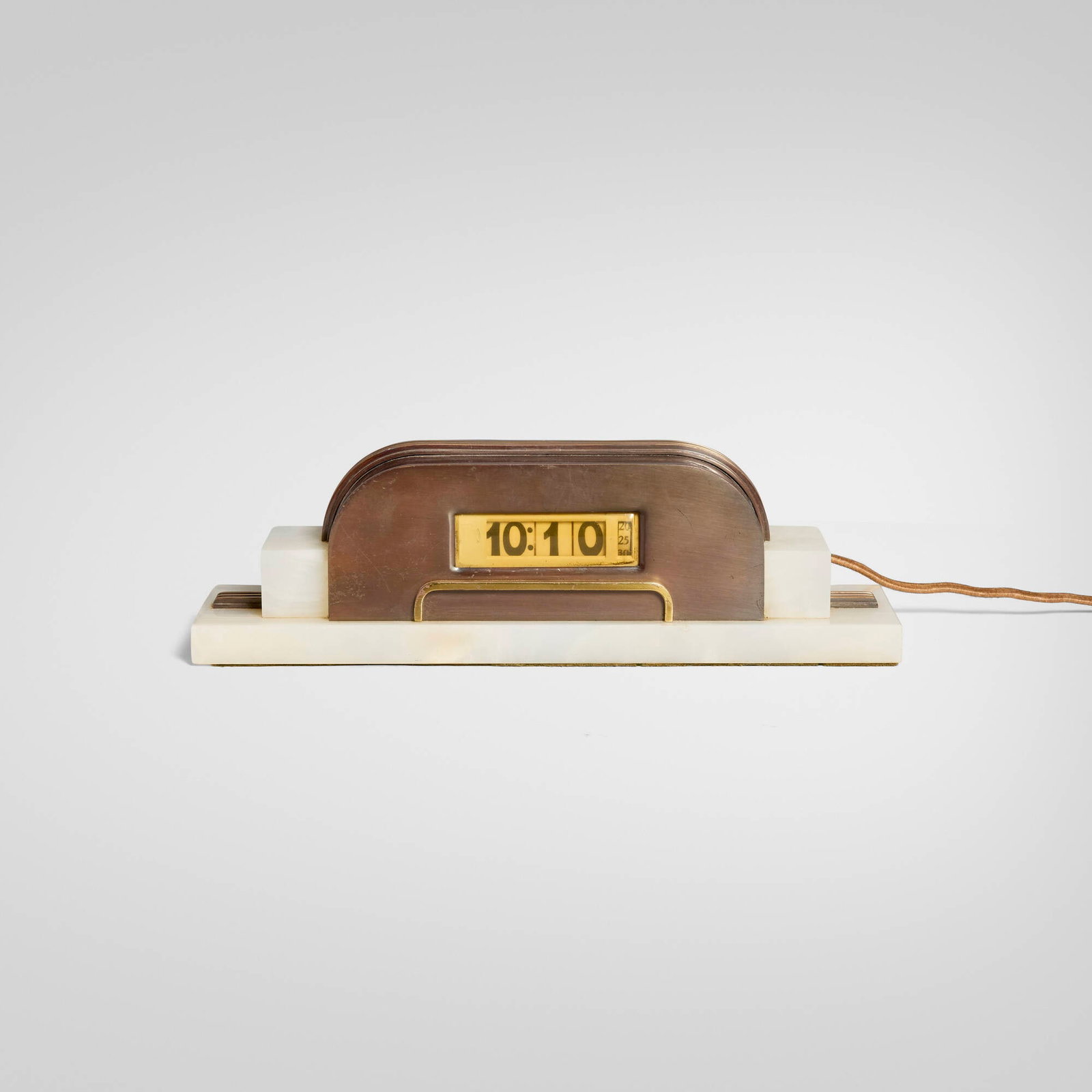 Lawson Time Inc., Table clock, model 350 (1 of 4)