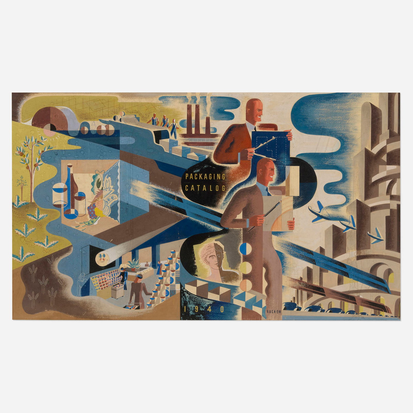 Leo Rackow, Packaging Catalogue cover illustration (1 of 4)