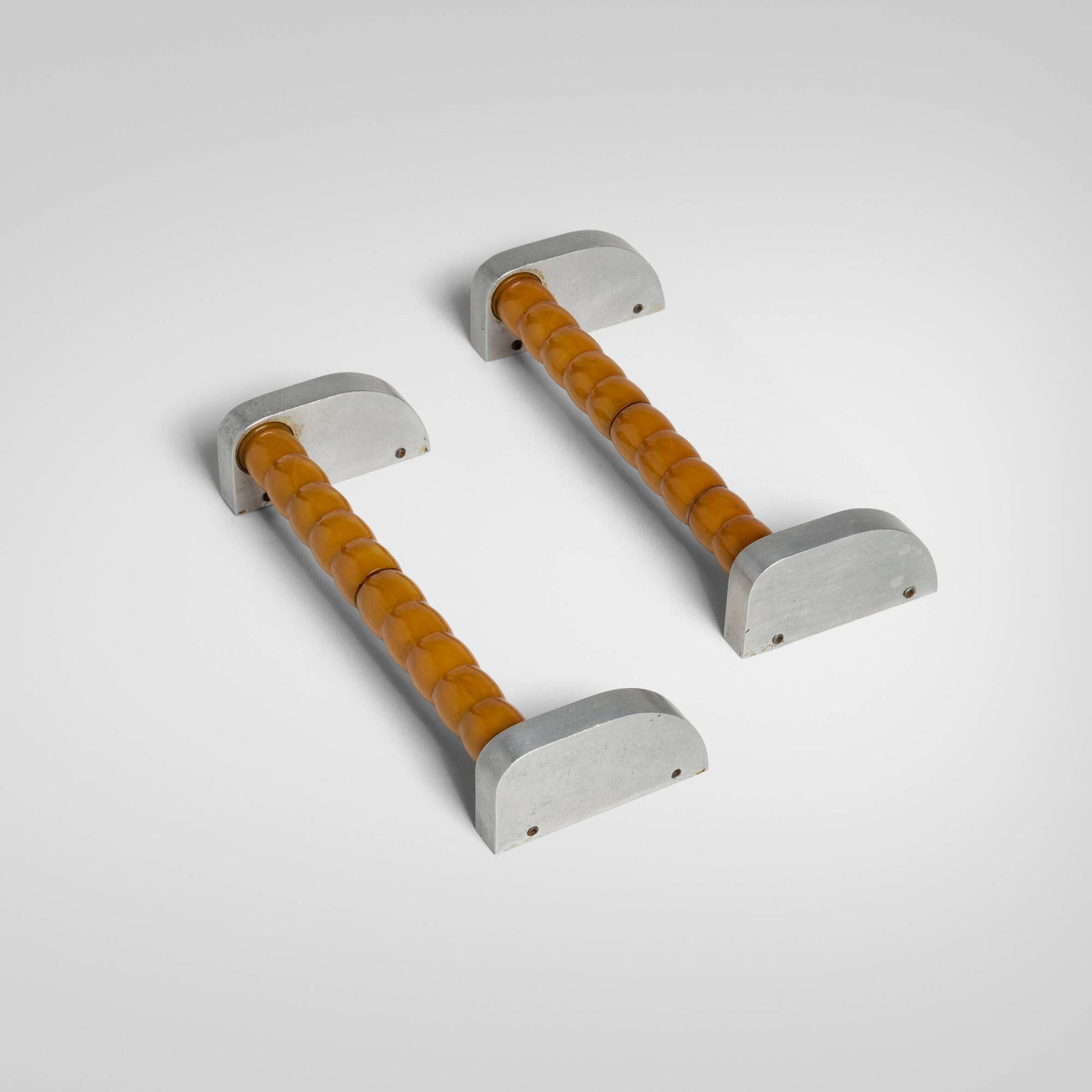 Art Deco, Door pulls, pair - 3