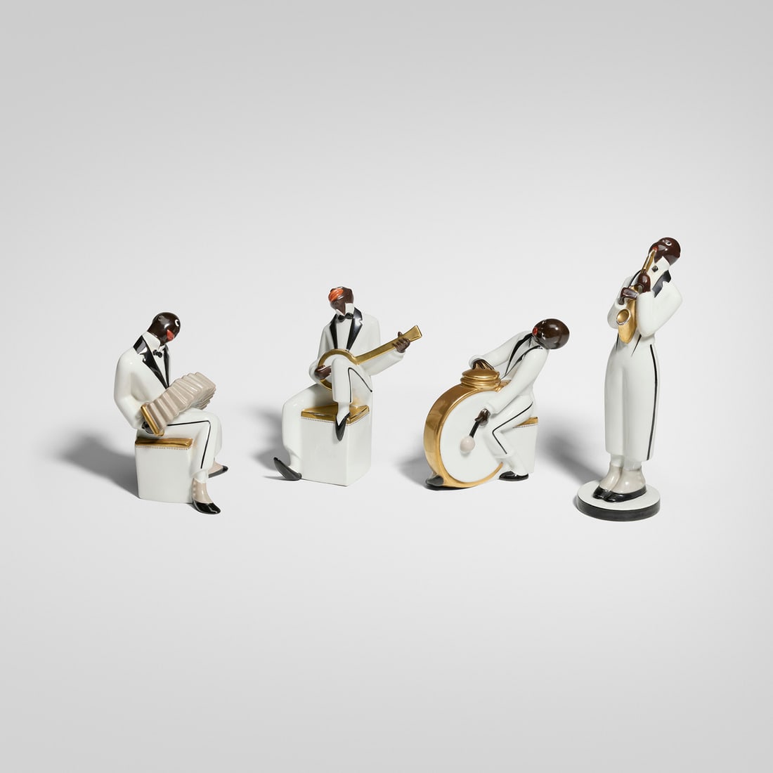 Robj, Jazz quartet figurines - 2