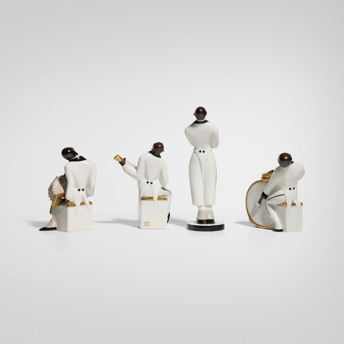 Robj, Jazz quartet figurines - 3