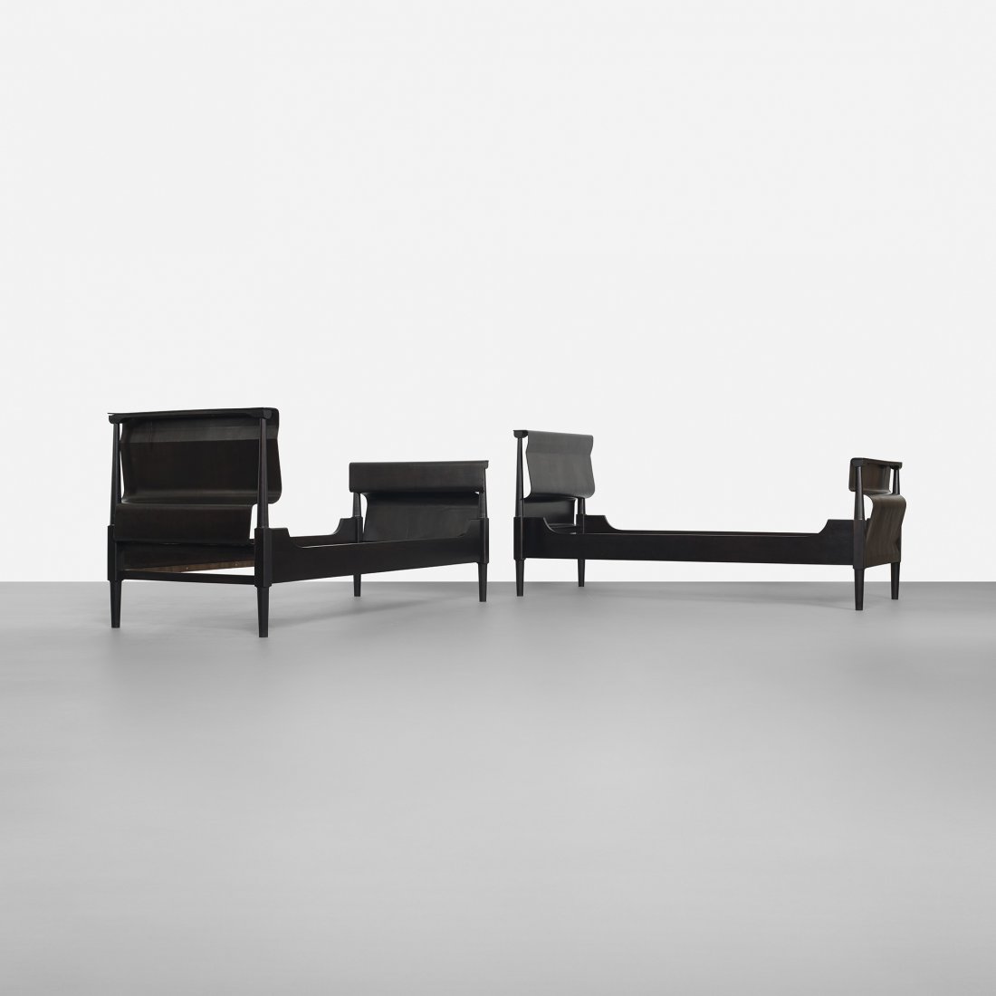 Achille Castiglioni Camillo beds, pair