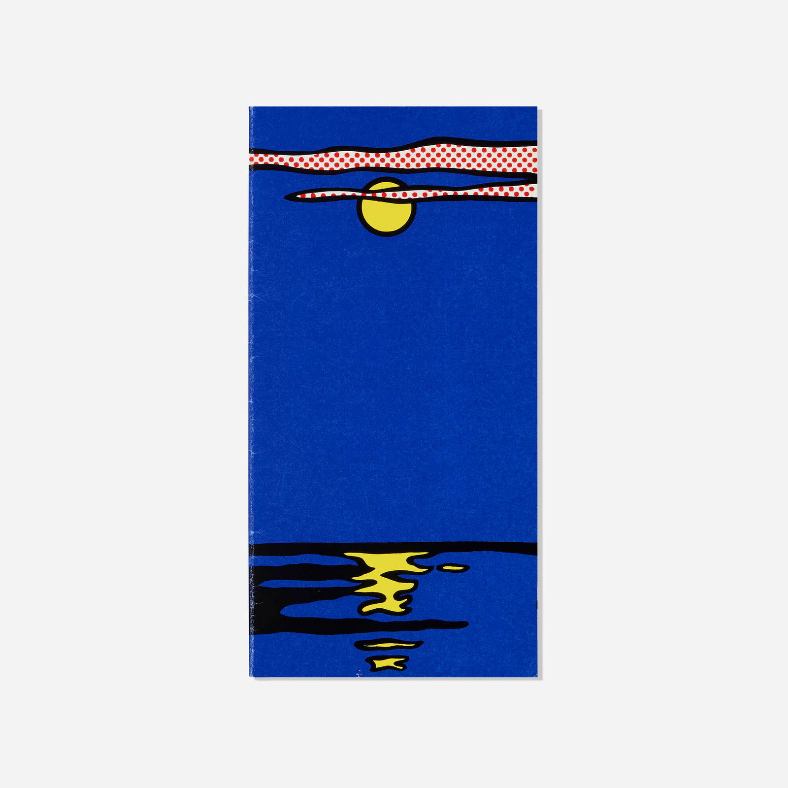 After Roy Lichtenstein, Moonscape Banner (Holiday Card) (1 of 4)