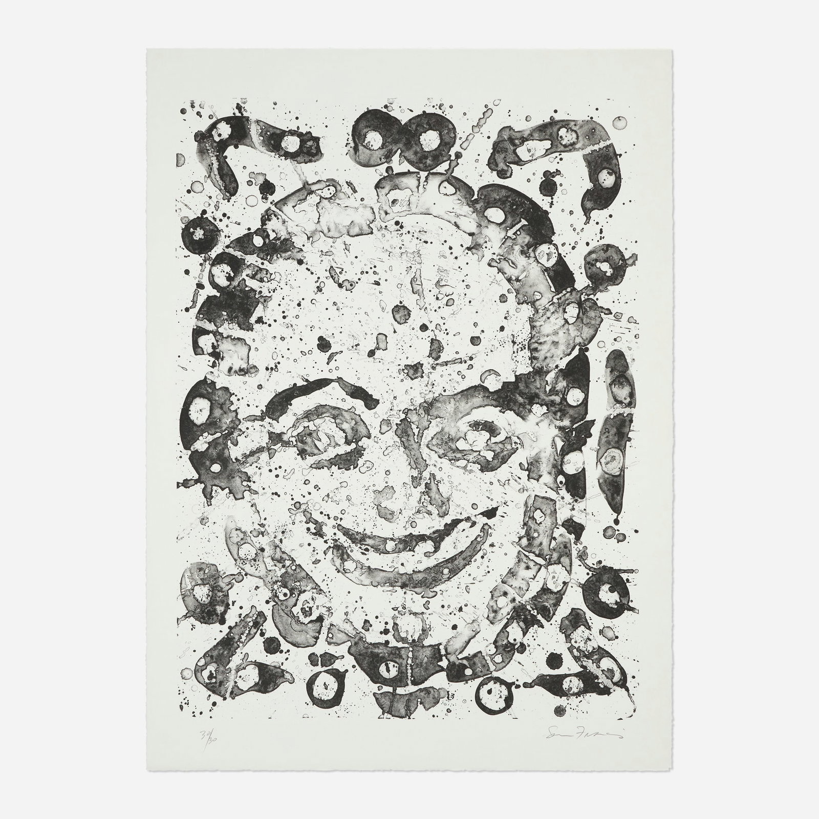 Sam Francis, Self Portrait (SF-051) (1 of 3)