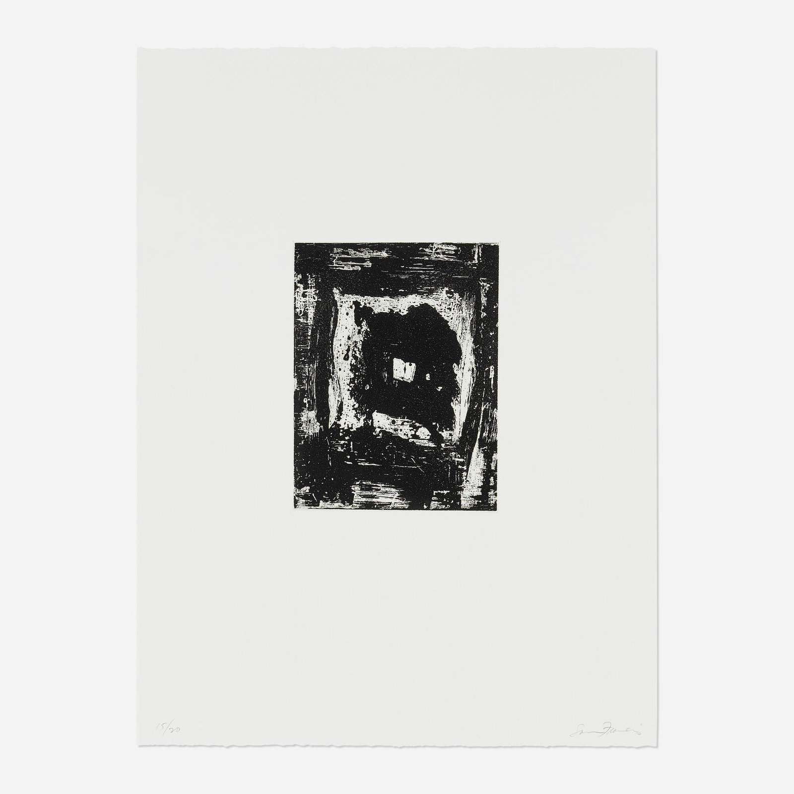 Sam Francis, Untitled (SFE-700) (1 of 3)