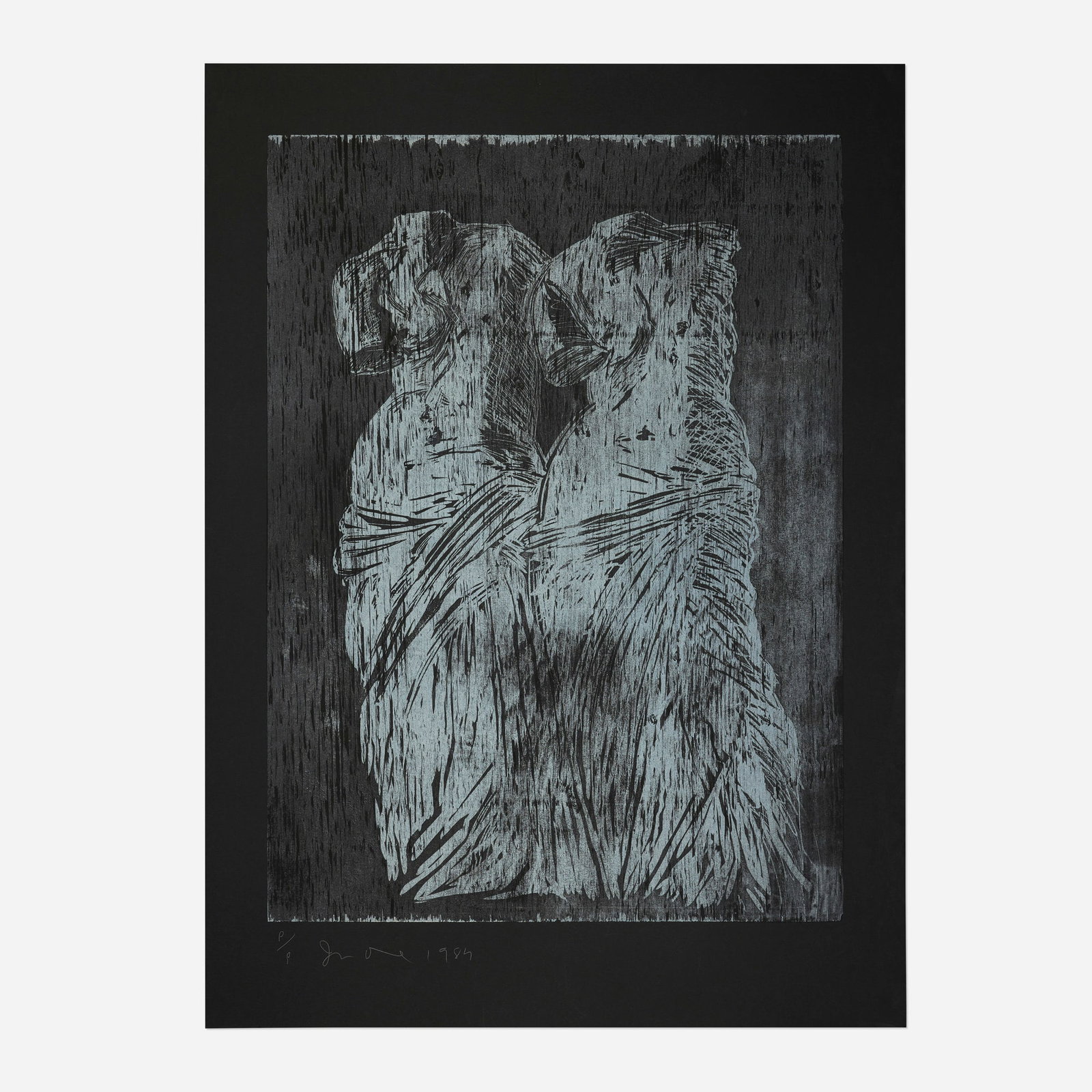 Jim Dine, Double Venus Woodcut II (1 of 3)