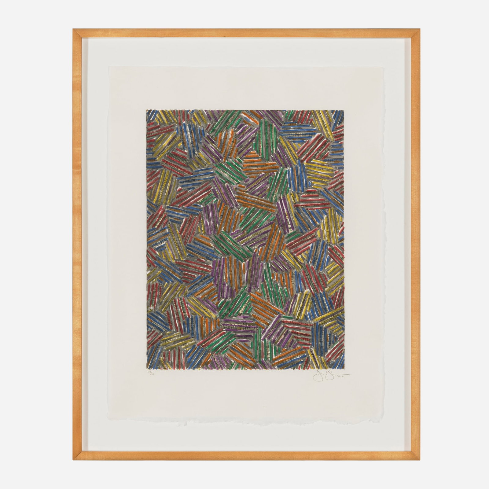 Jasper Johns, Cicada II - 2