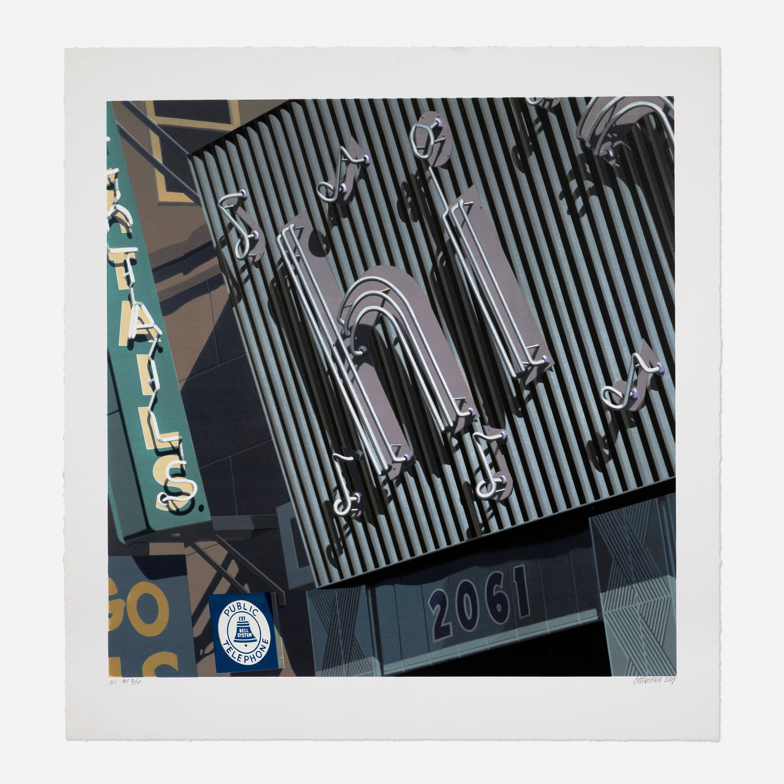 Robert Cottingham, HI (from the American Signs portfolio) (1 of 3)