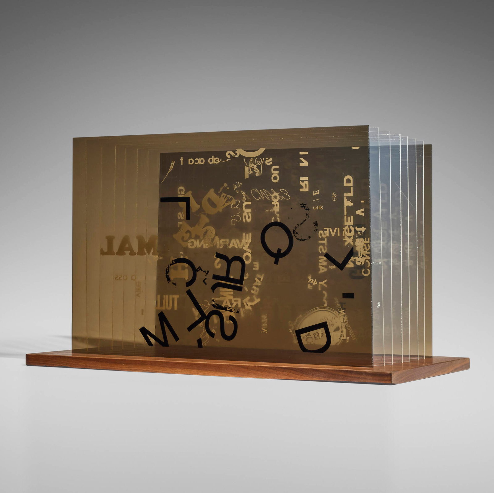 John Cage, Not Wanting to Say Anything About Marcel (Plexigram III) (1 of 6)