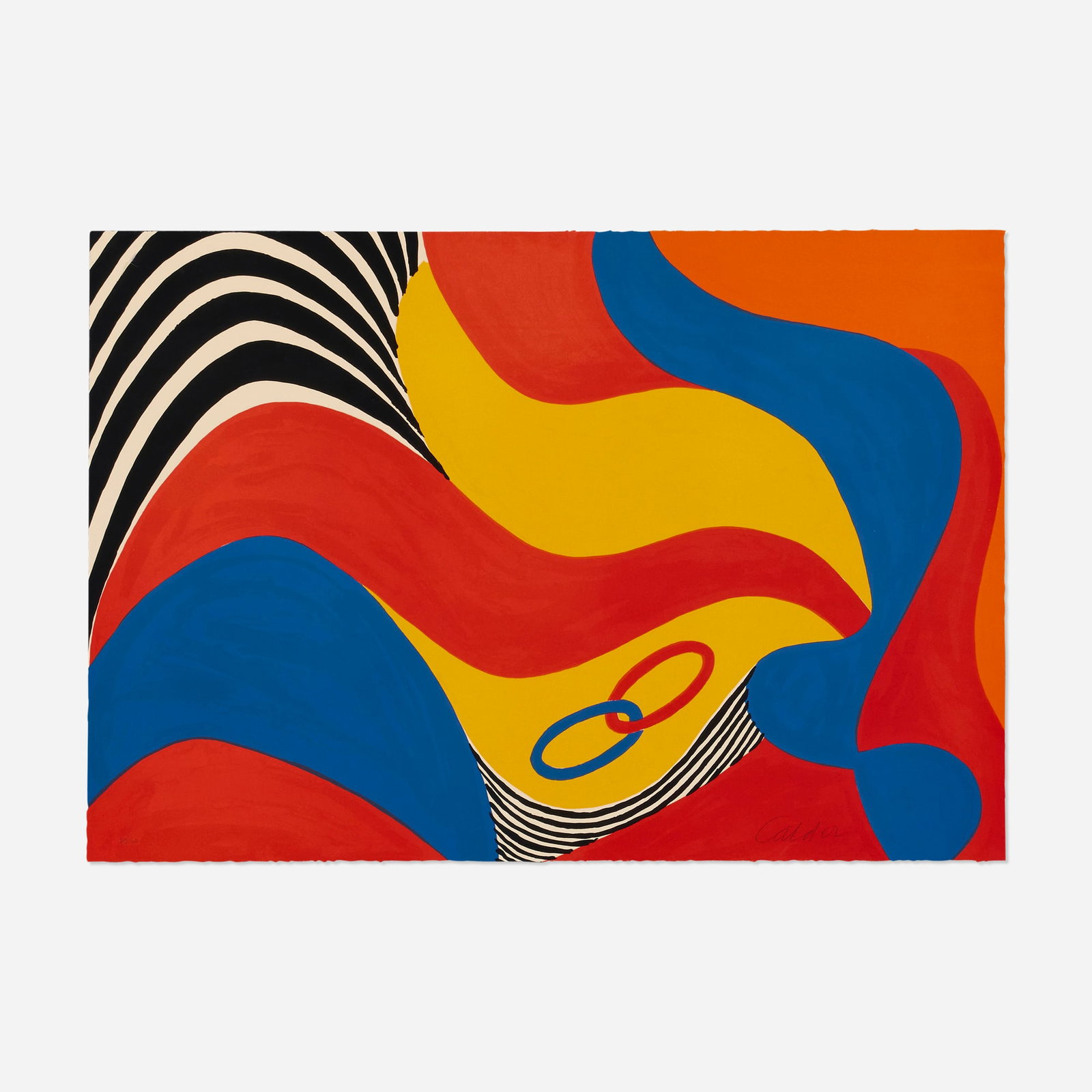 Alexander Calder, Plate X (from the Flying Colors series) (1 of 4)