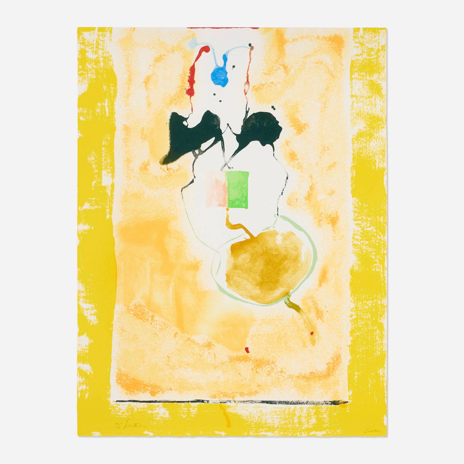 Helen Frankenthaler, Solar Imp: Helen Frankenthaler Solar Imp 2001 screenprint in colors 39.25 h x 29.75 w in (100 x 76 cm) Signed and numbered to lower left '118/126 Frankenthaler'. This work is number 118 from the edition of