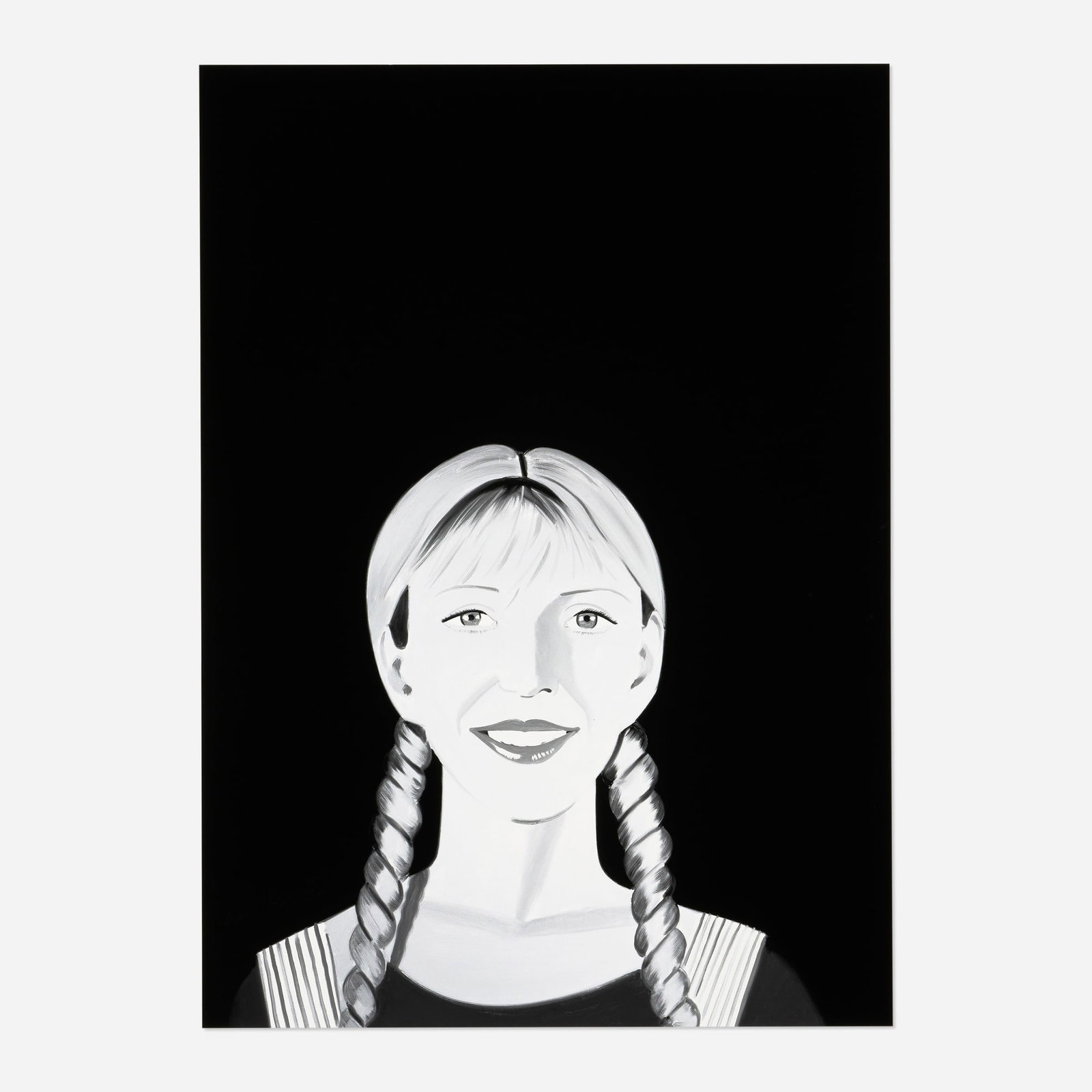 Alex Katz, Jessica (from the Smiles series) (1 of 4)
