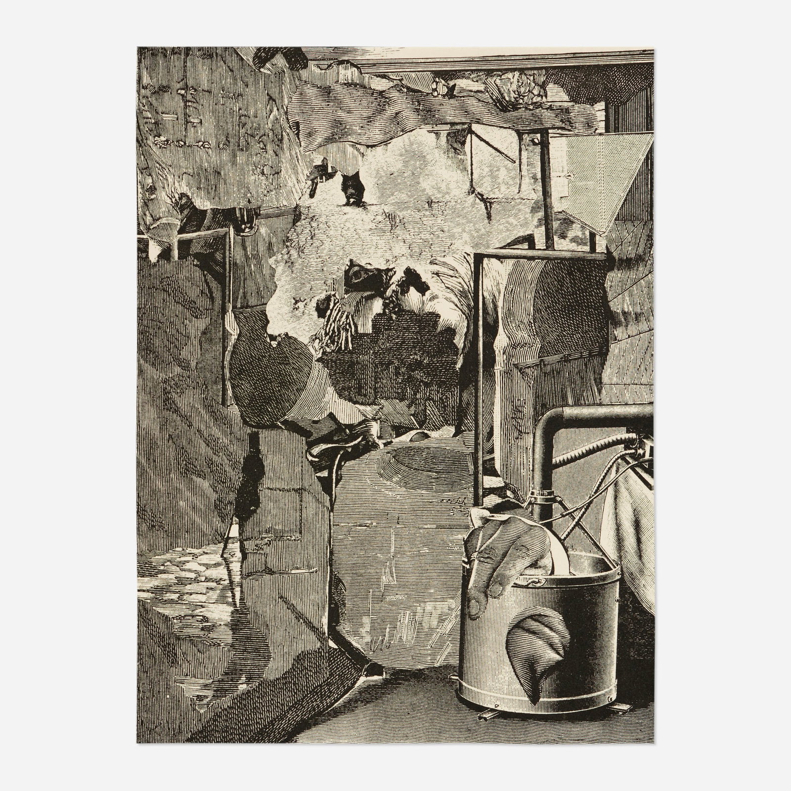 Bruce Conner, Image IV (from The Dennis Hopper One Man Show, Volume I) (1 of 3)