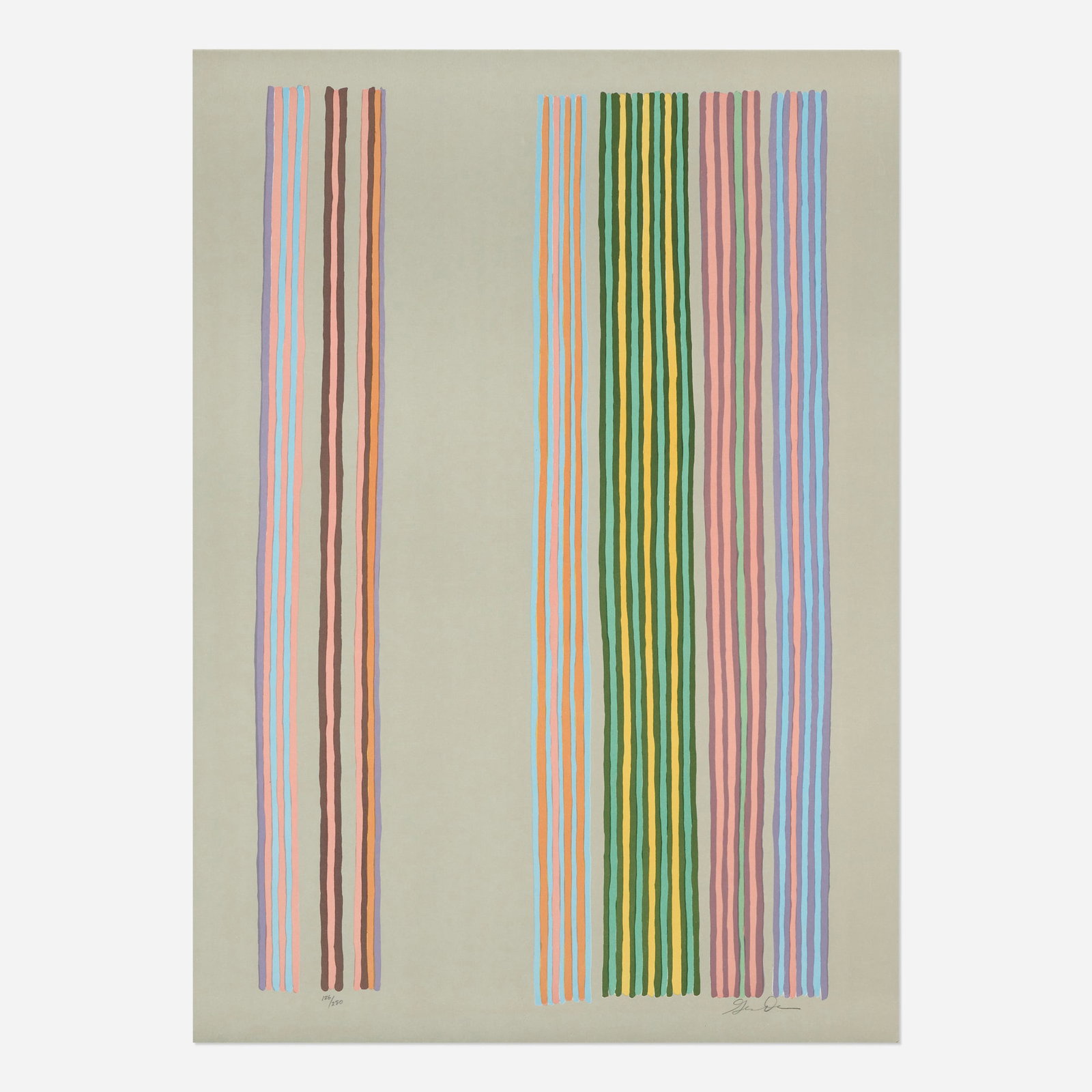 Gene Davis, Royal Curtain (1 of 3)