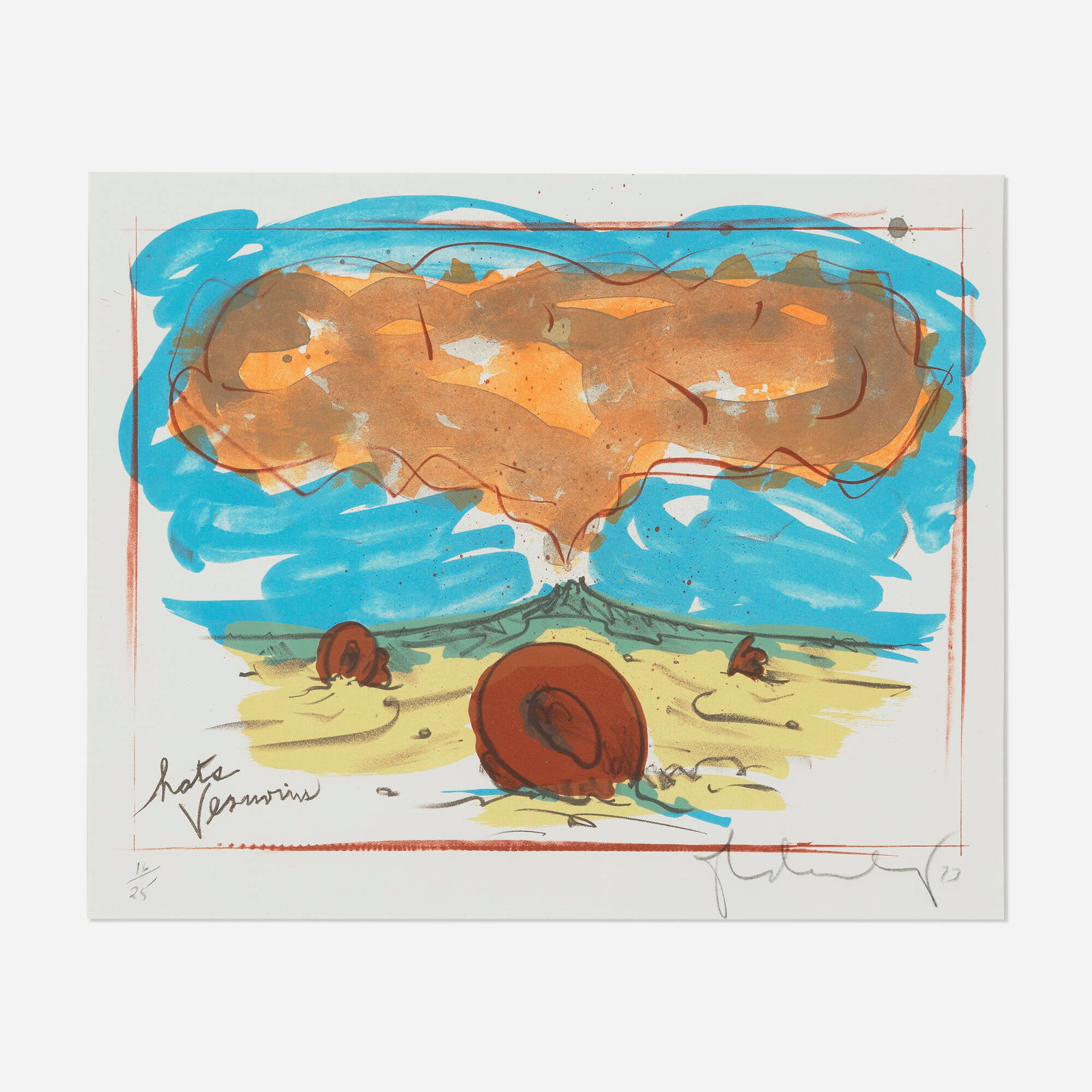 Claes Oldenburg, Hats Vesuvius (1 of 4)