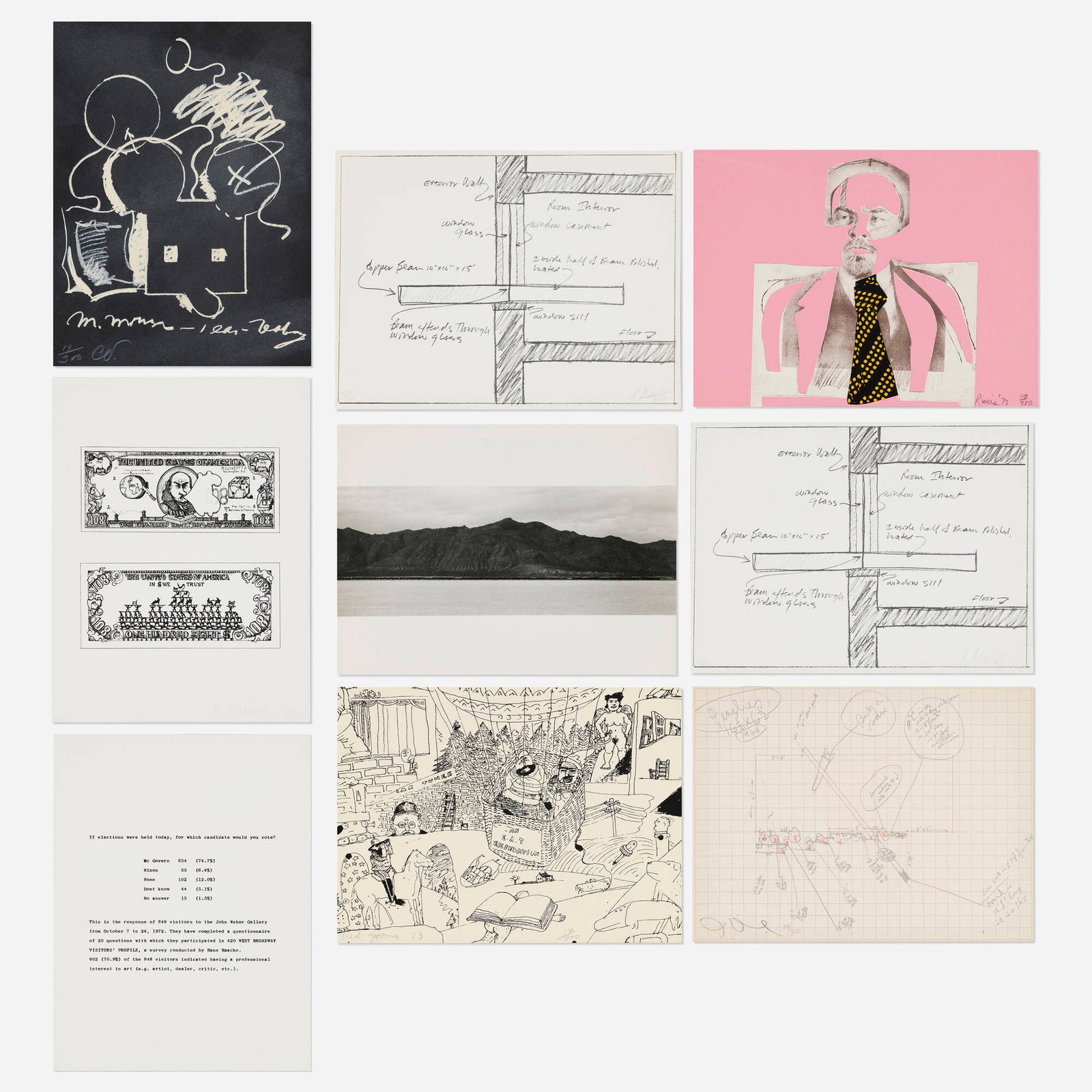 Various Artists, Nine works from the New York for Stockholm Portfolio (1 of 3)