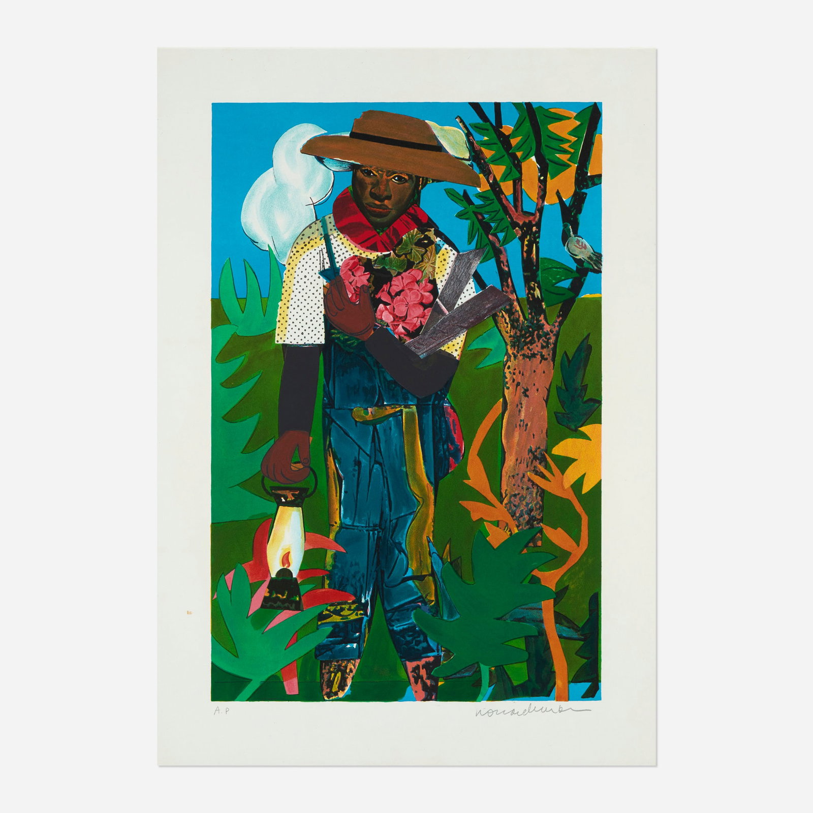 Romare Bearden, The Lantern (1 of 3)