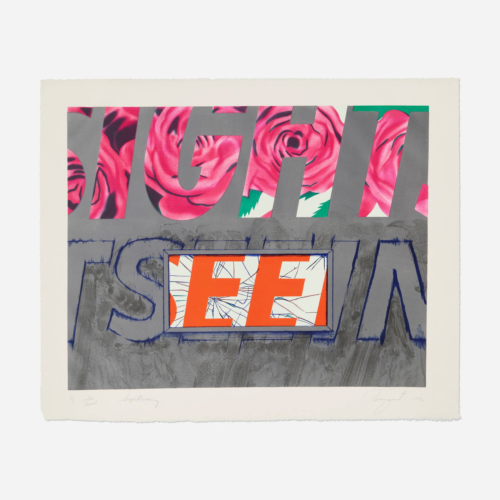 James Rosenquist, Sightseeing (1 of 3)