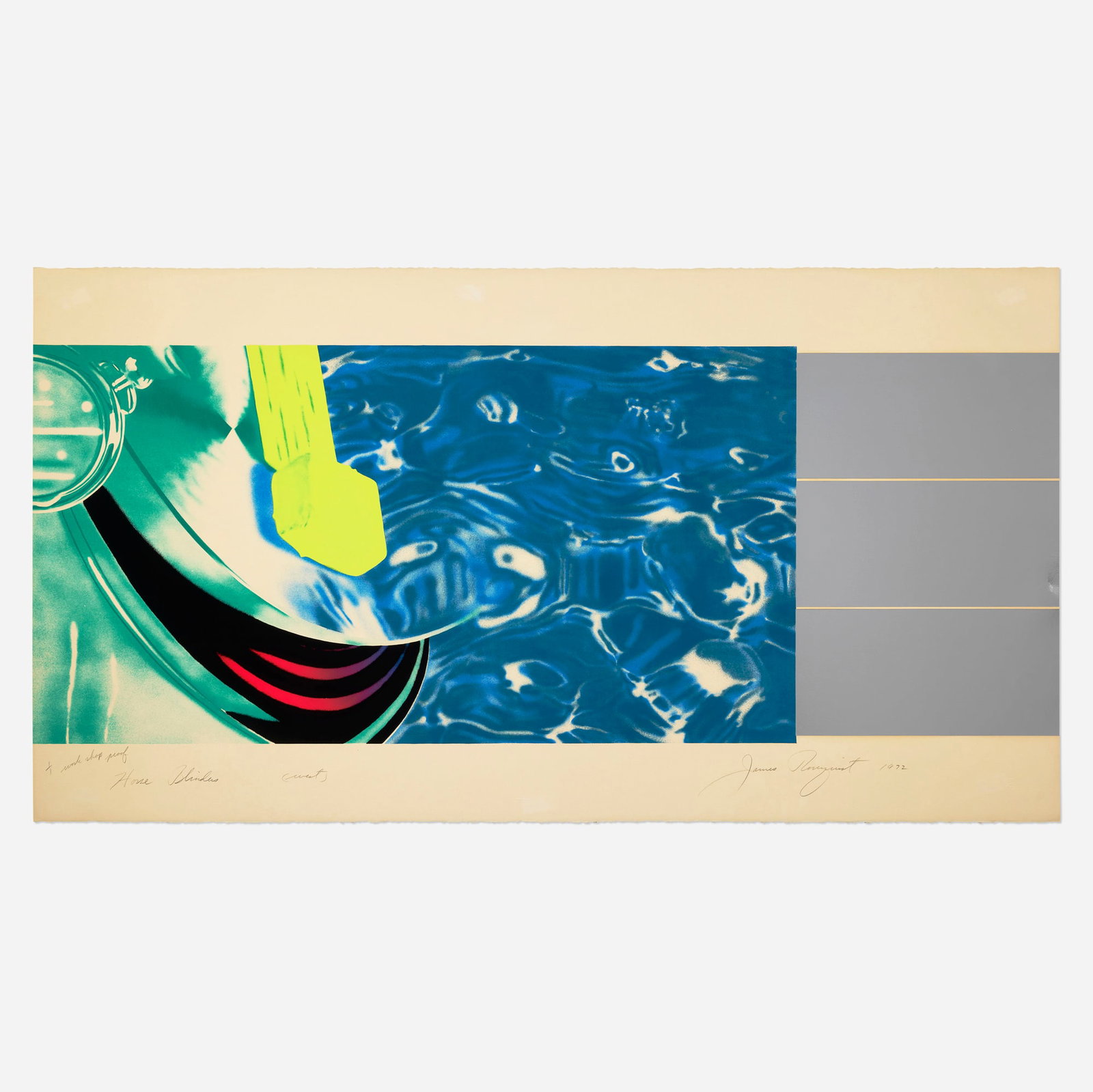 James Rosenquist, Horse Blinders (West) (1 of 3)