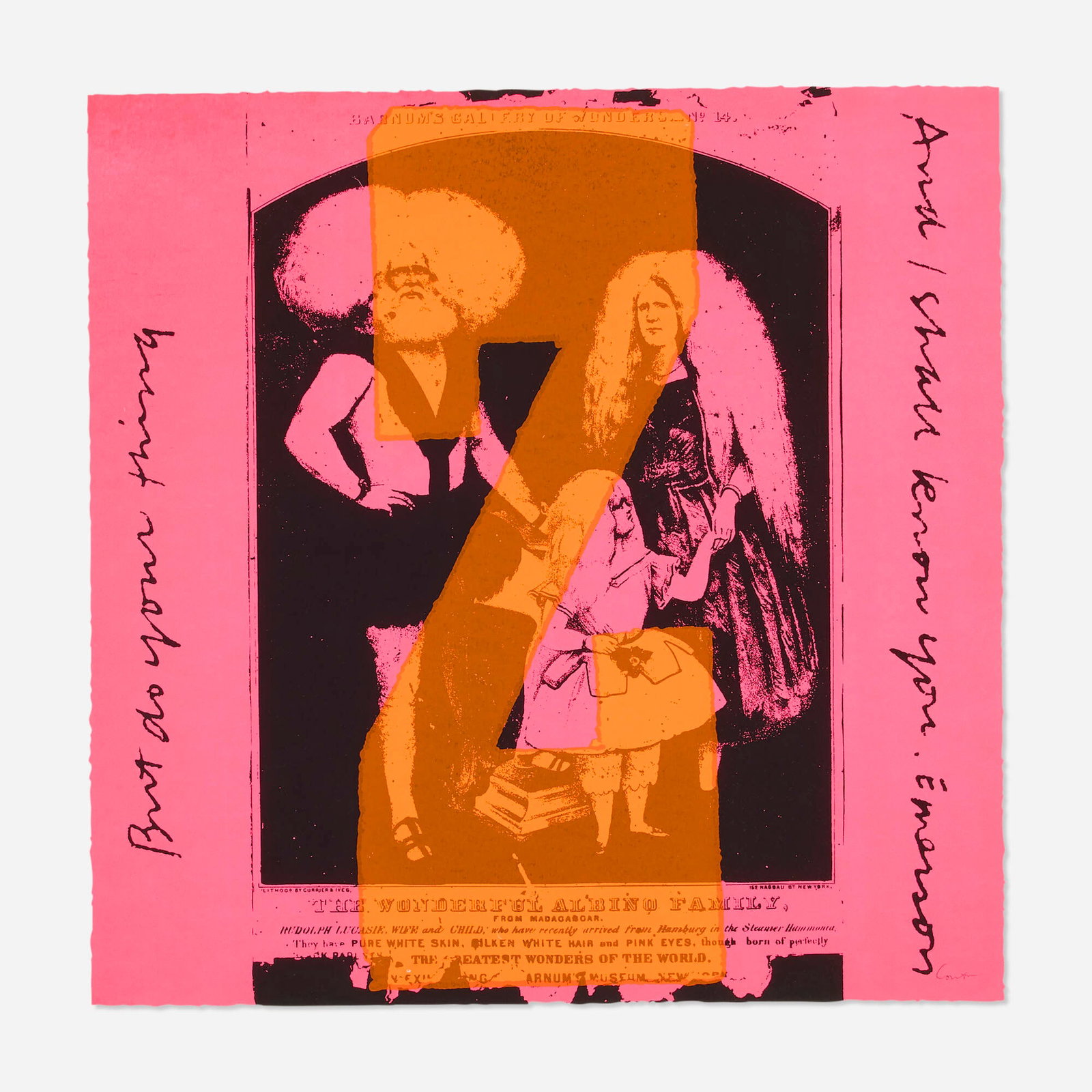 Corita Kent (Sister Mary Corita), Z do your thing (from the circus alphabet series) (1 of 4)