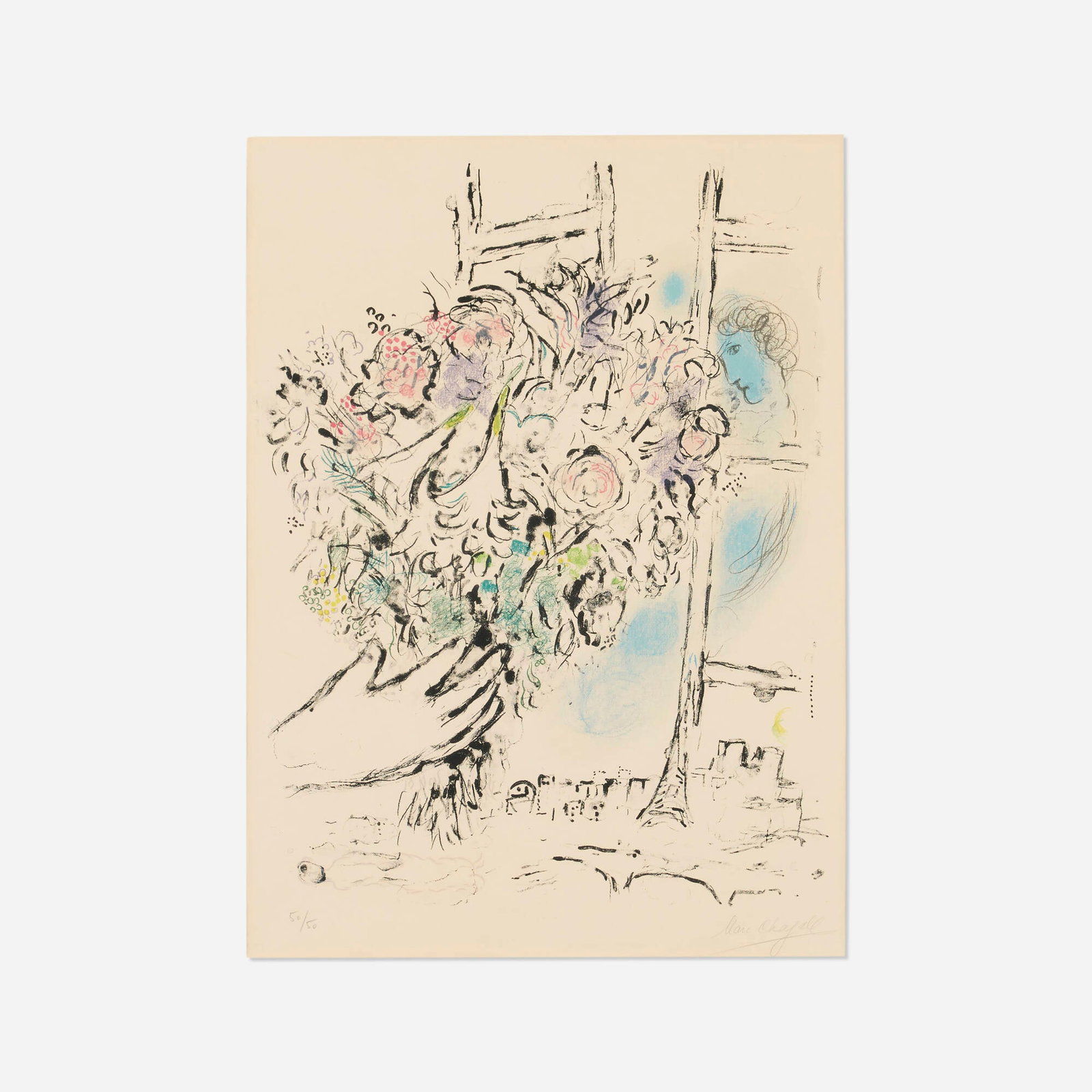 Marc Chagall, Offrande de fleurs (1 of 4)