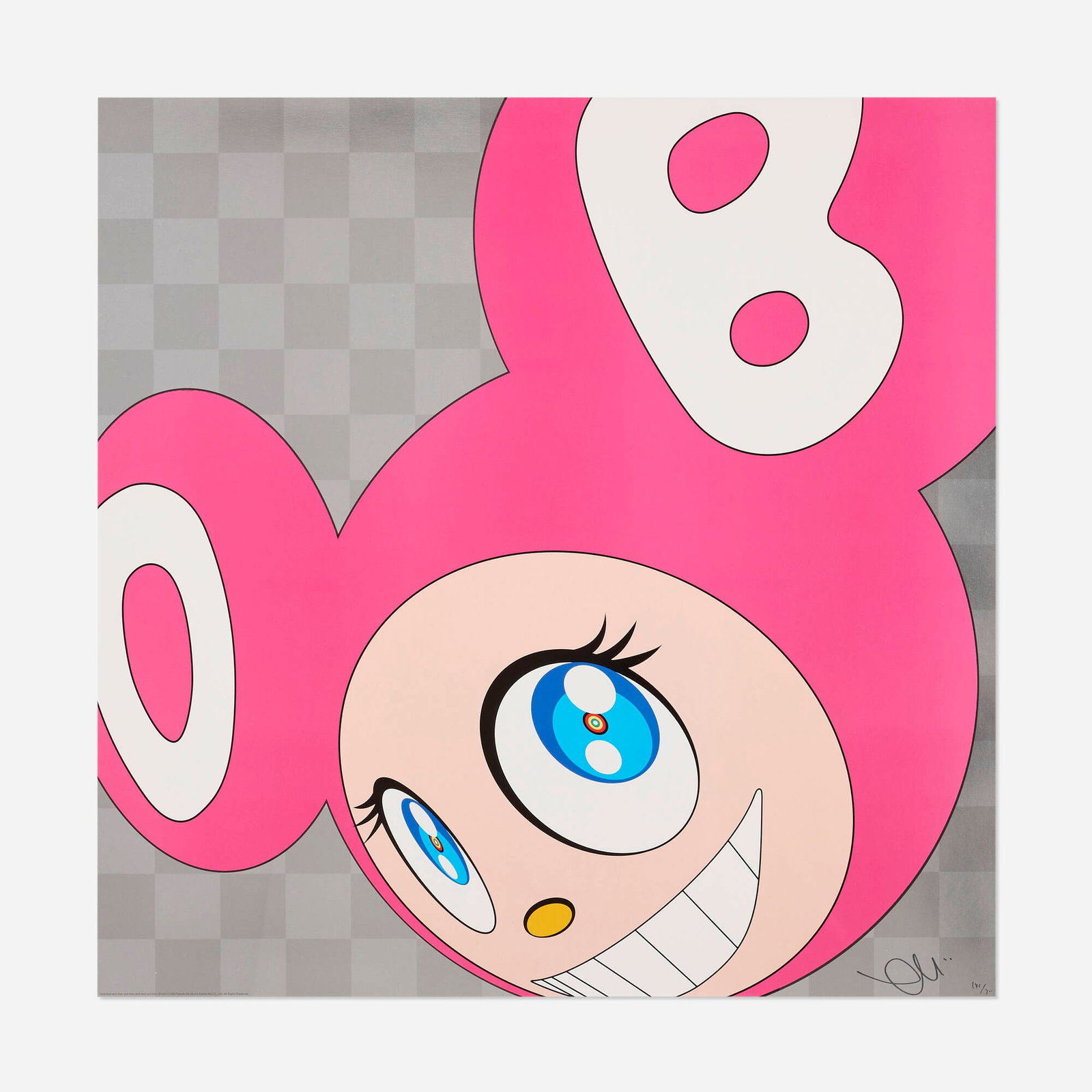 Takashi Murakami, And then and then and then and then and then (Pink) (1 of 4)