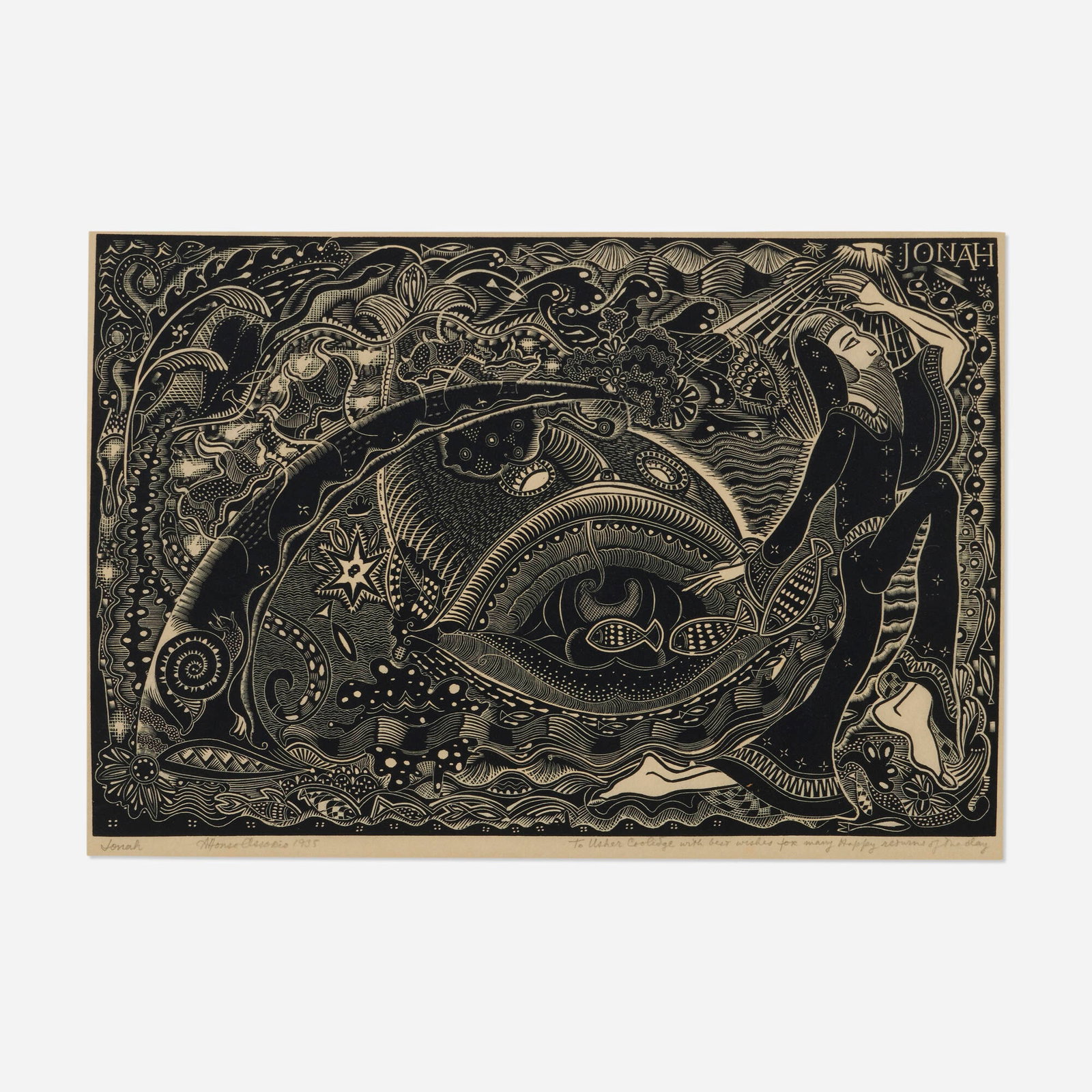 Alfonso Ossorio, Jonah (1 of 4)