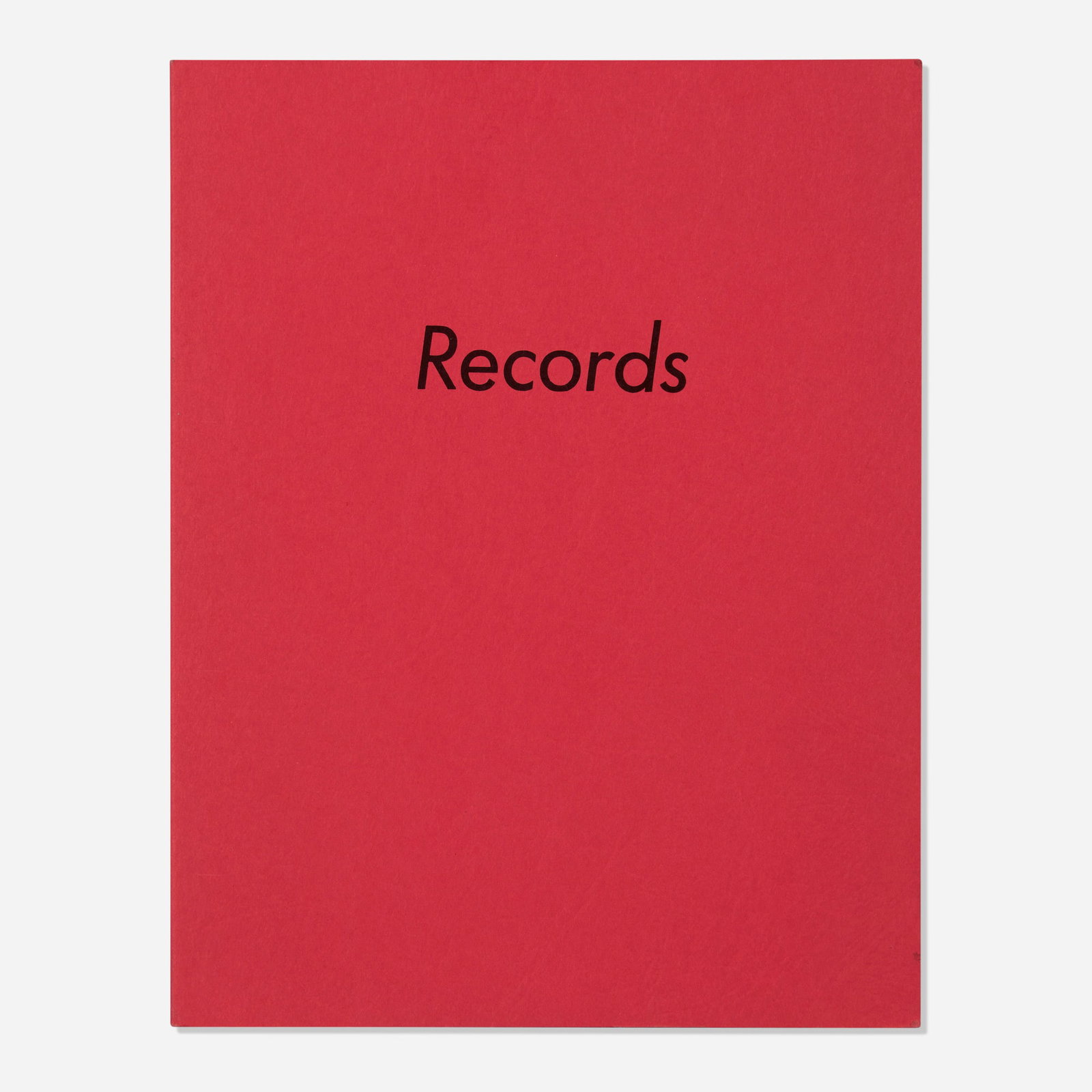 Ed Ruscha, Records (1 of 2)