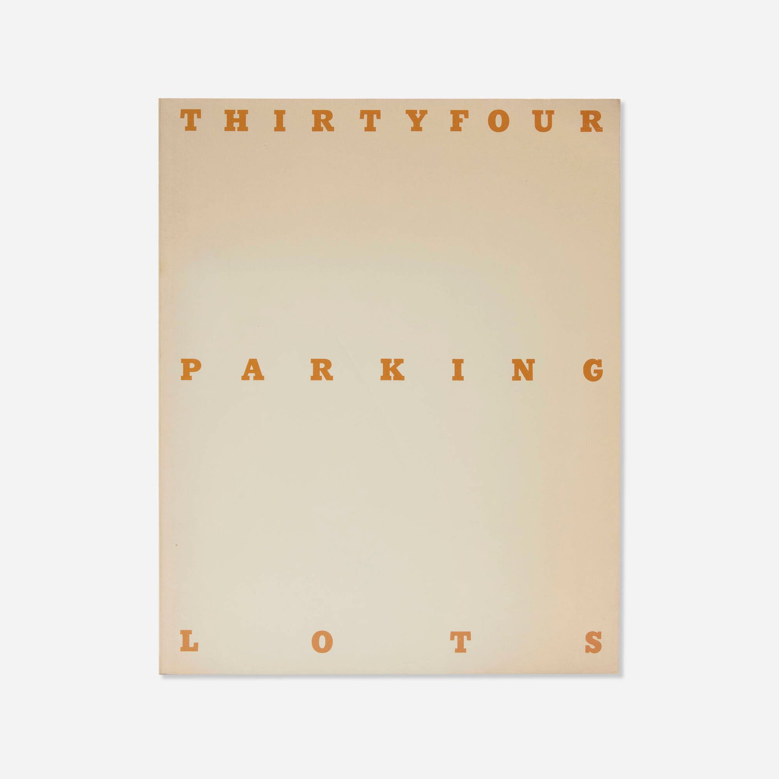 Ed Ruscha, Thirtyfour Parking Lots in Los Angeles (1 of 2)