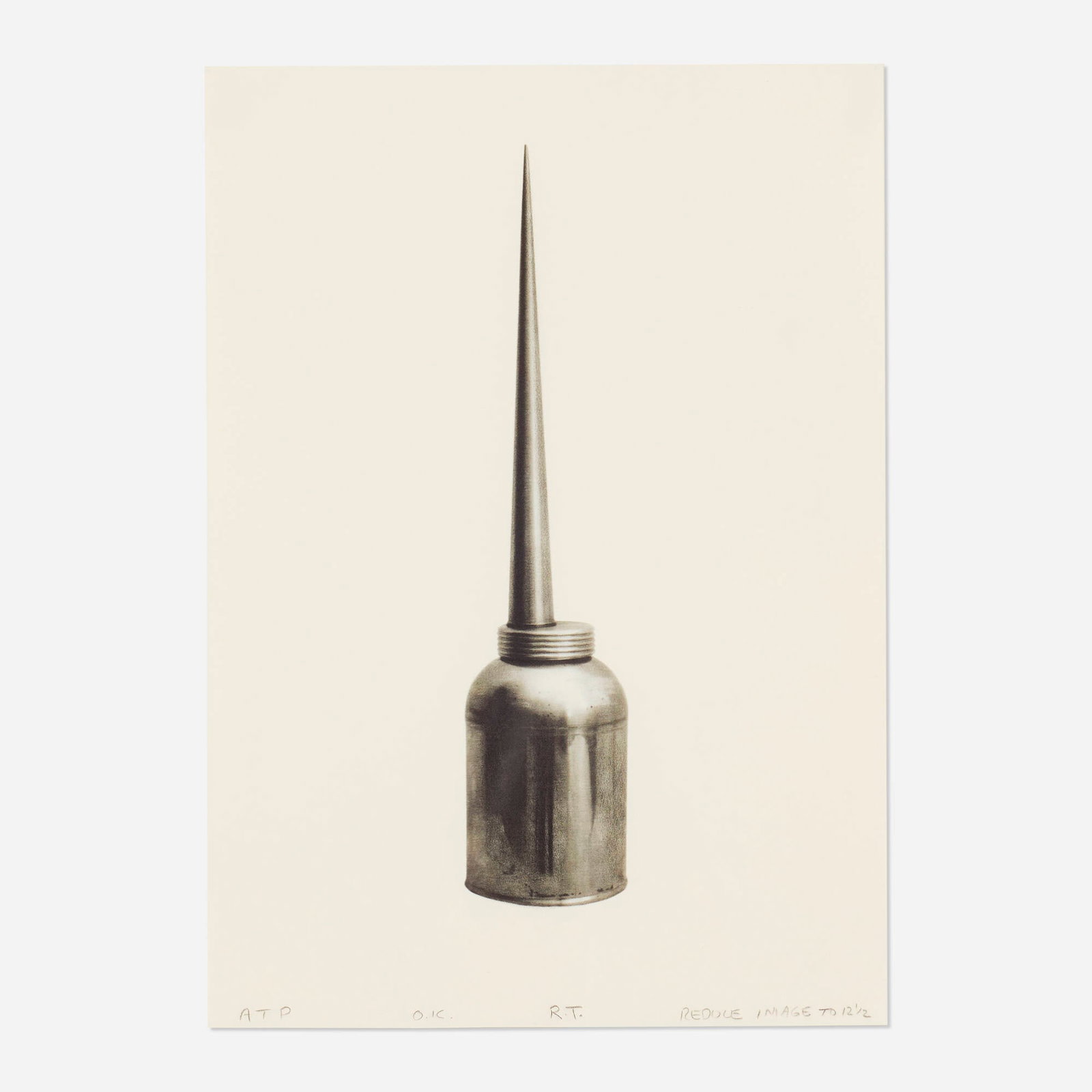 Robert Therrien, Untitled (Oil Can) (1 of 4)