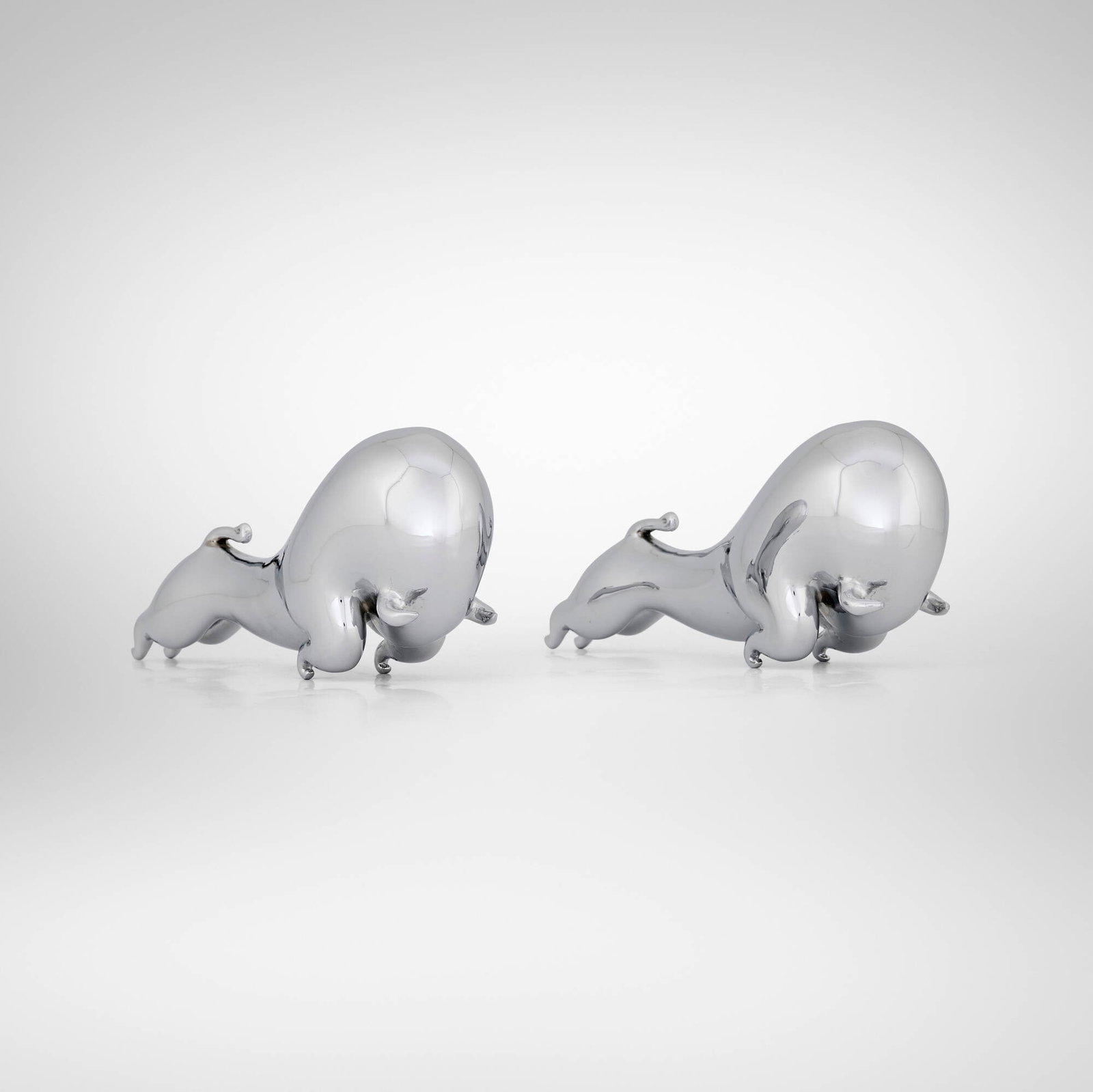 Russel Wright, Rodeo Circus bookends, pair - 2