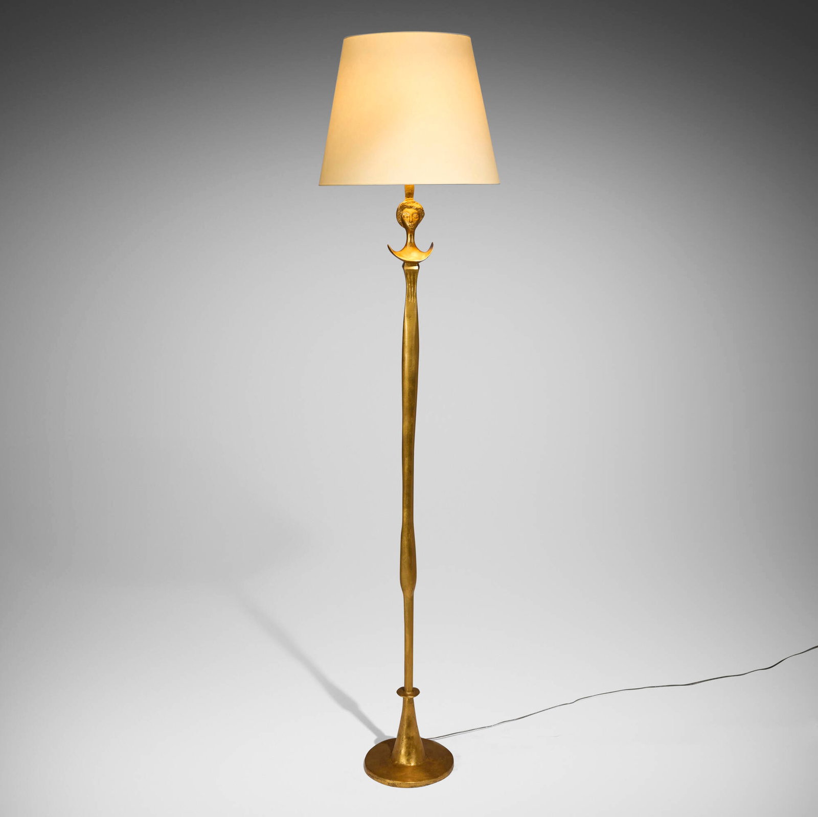 After Alberto Giacometti, Tete de Femme floor lamp (1 of 6)