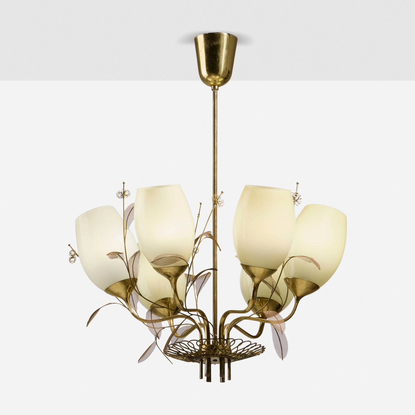 Paavo Tynell, Chandelier, model 9029/6 (1 of 4)