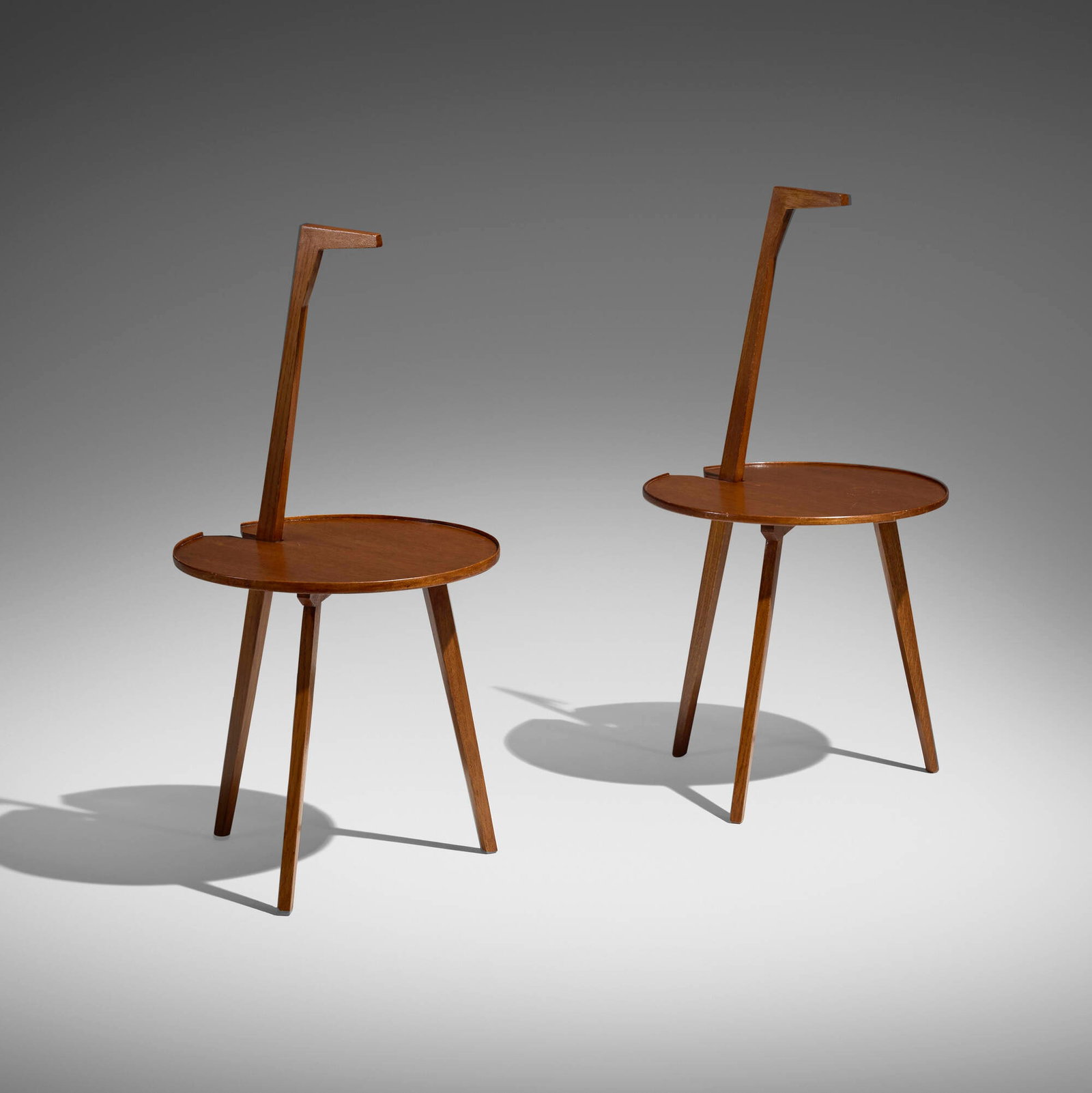 Franco Albini, Cicognino tables model TN6, pair (1 of 4)
