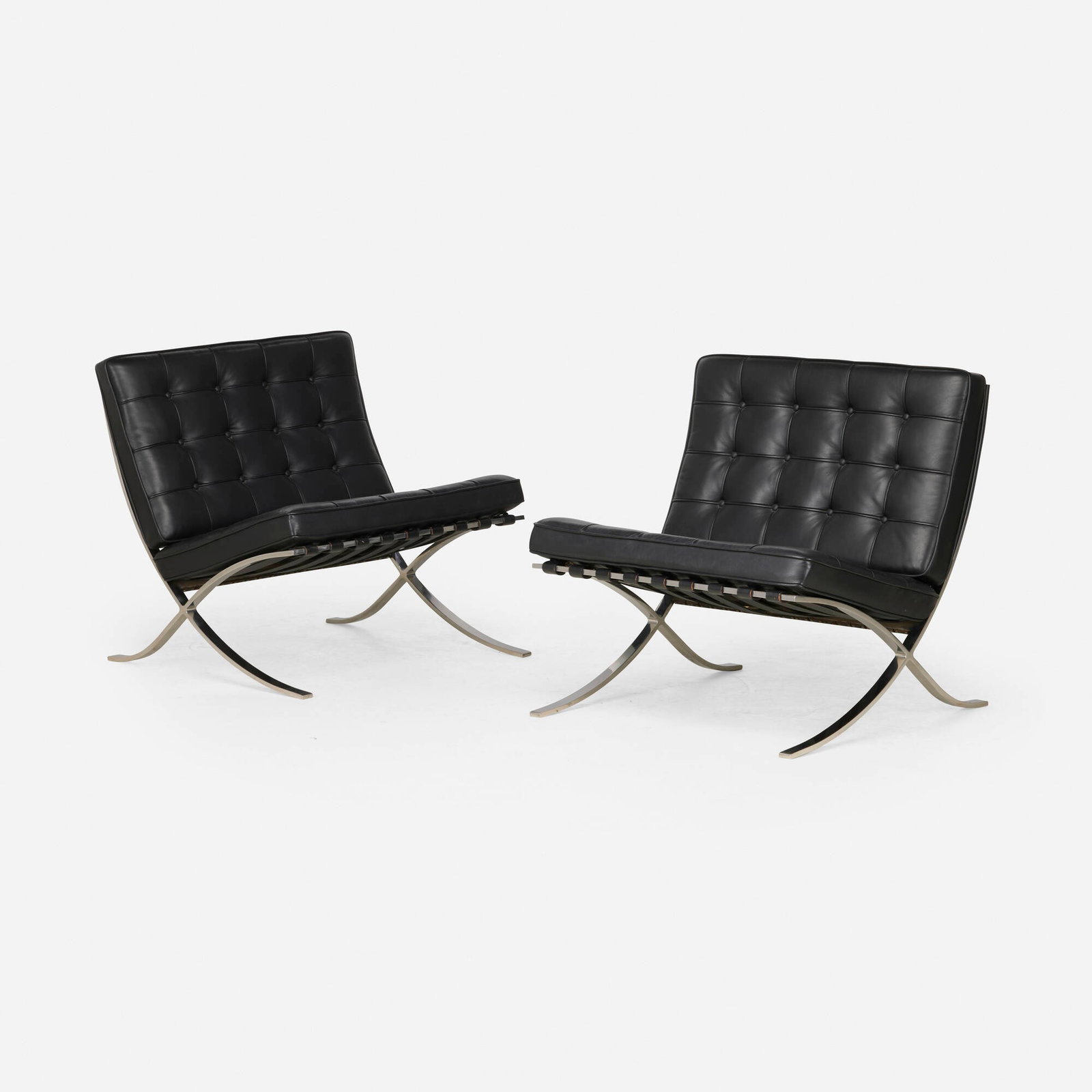 Ludwig Mies van der Rohe, Barcelona chairs, set of two (1 of 4)