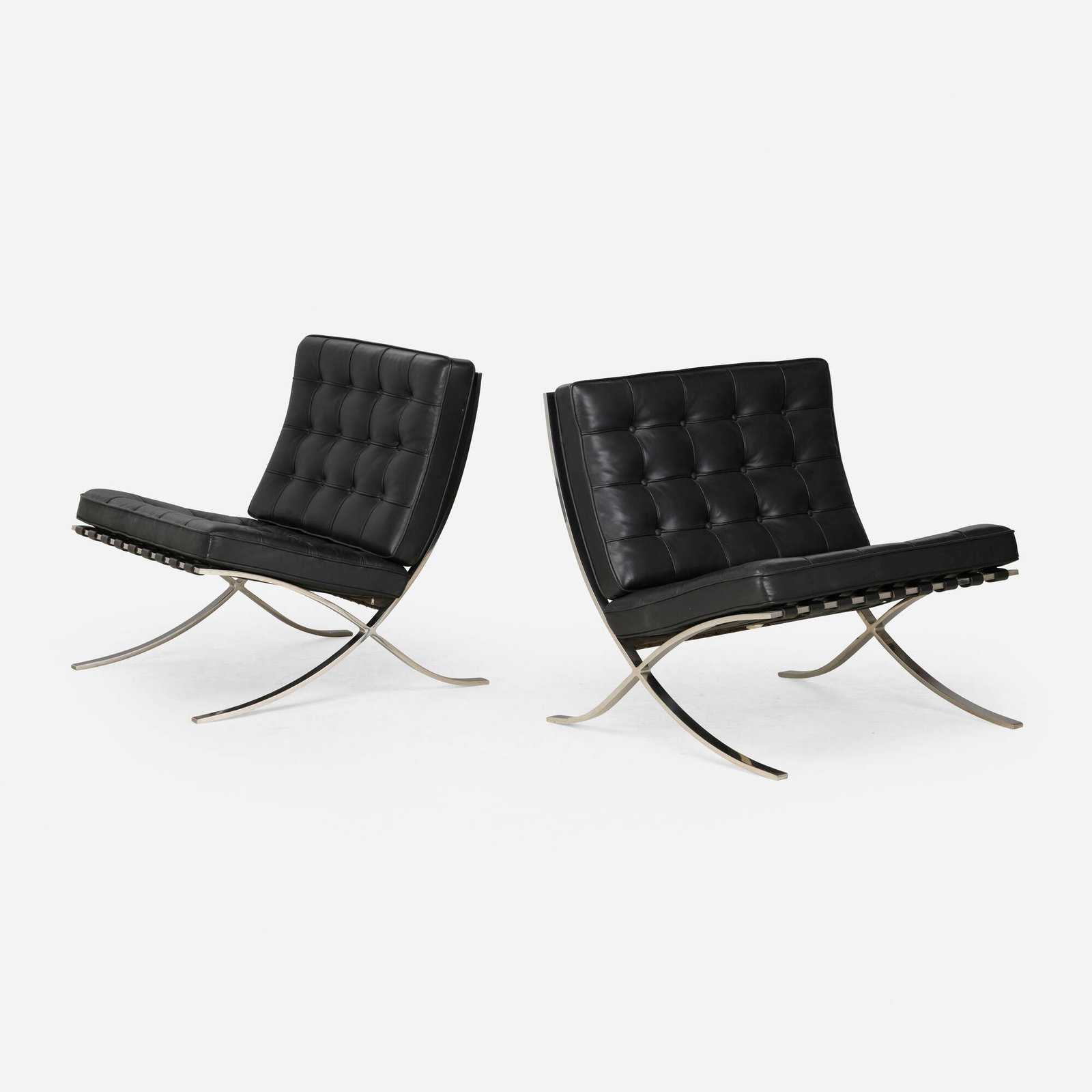 Ludwig Mies van der Rohe, Barcelona chairs, set of two (1 of 5)