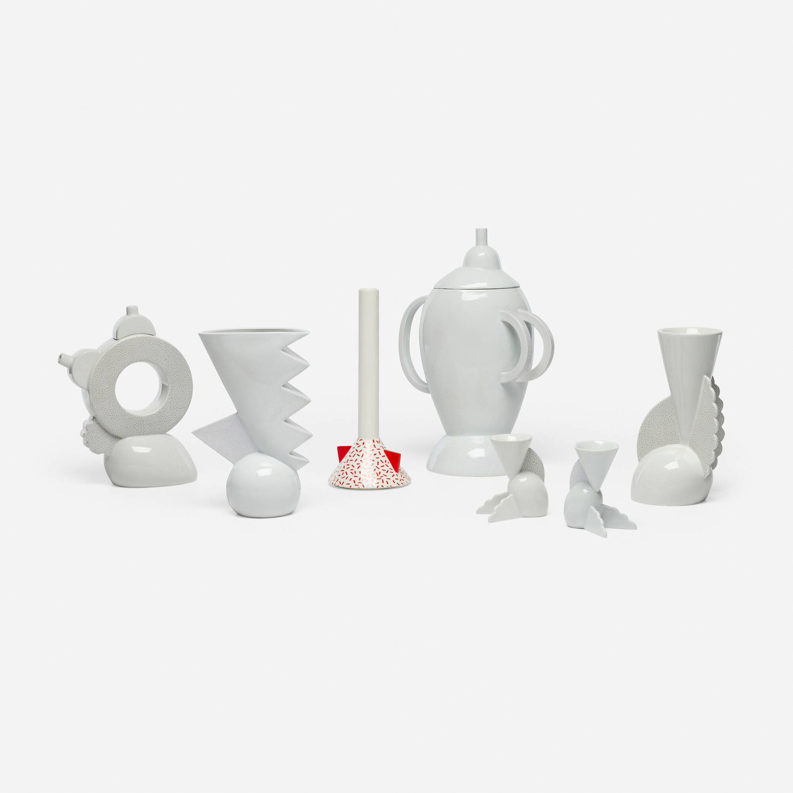 Matteo Thun, Collection of seven table accessories (1 of 5)