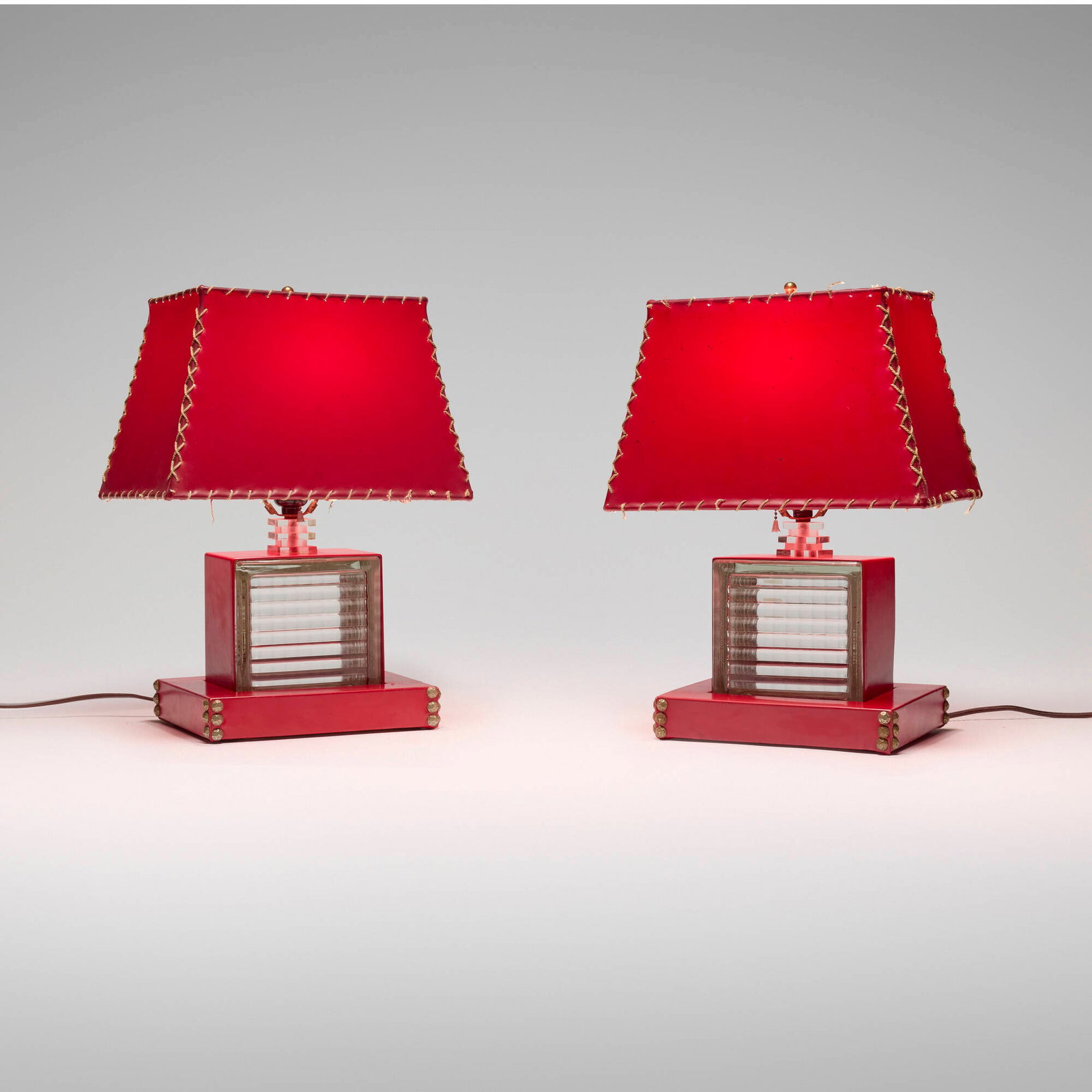 Art Deco Style, Table lamps, pair (1 of 4)