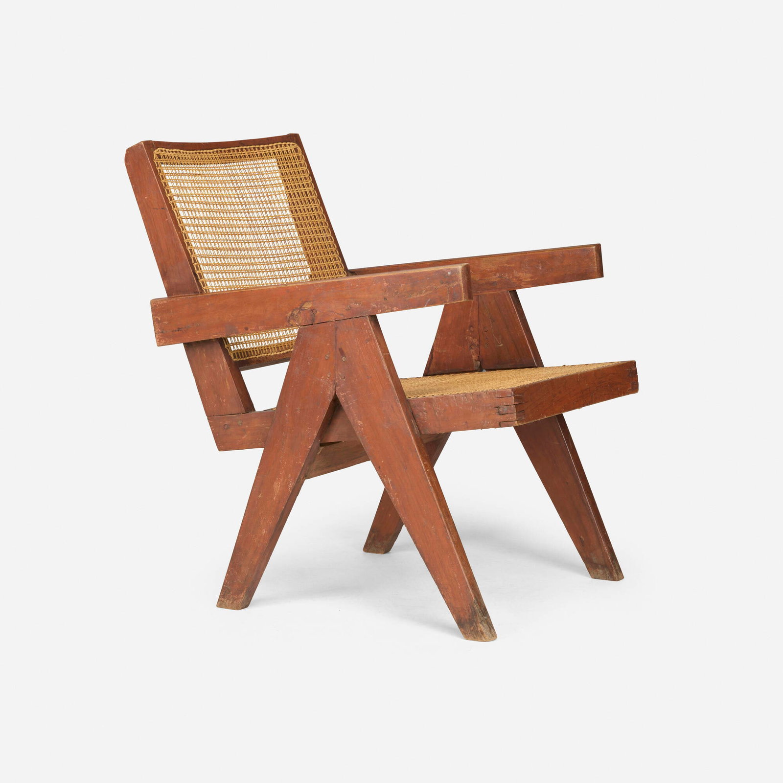 Pierre Jeanneret, Lounge chair from the Punjab Engineering College, Chandigarh (1 of 5)