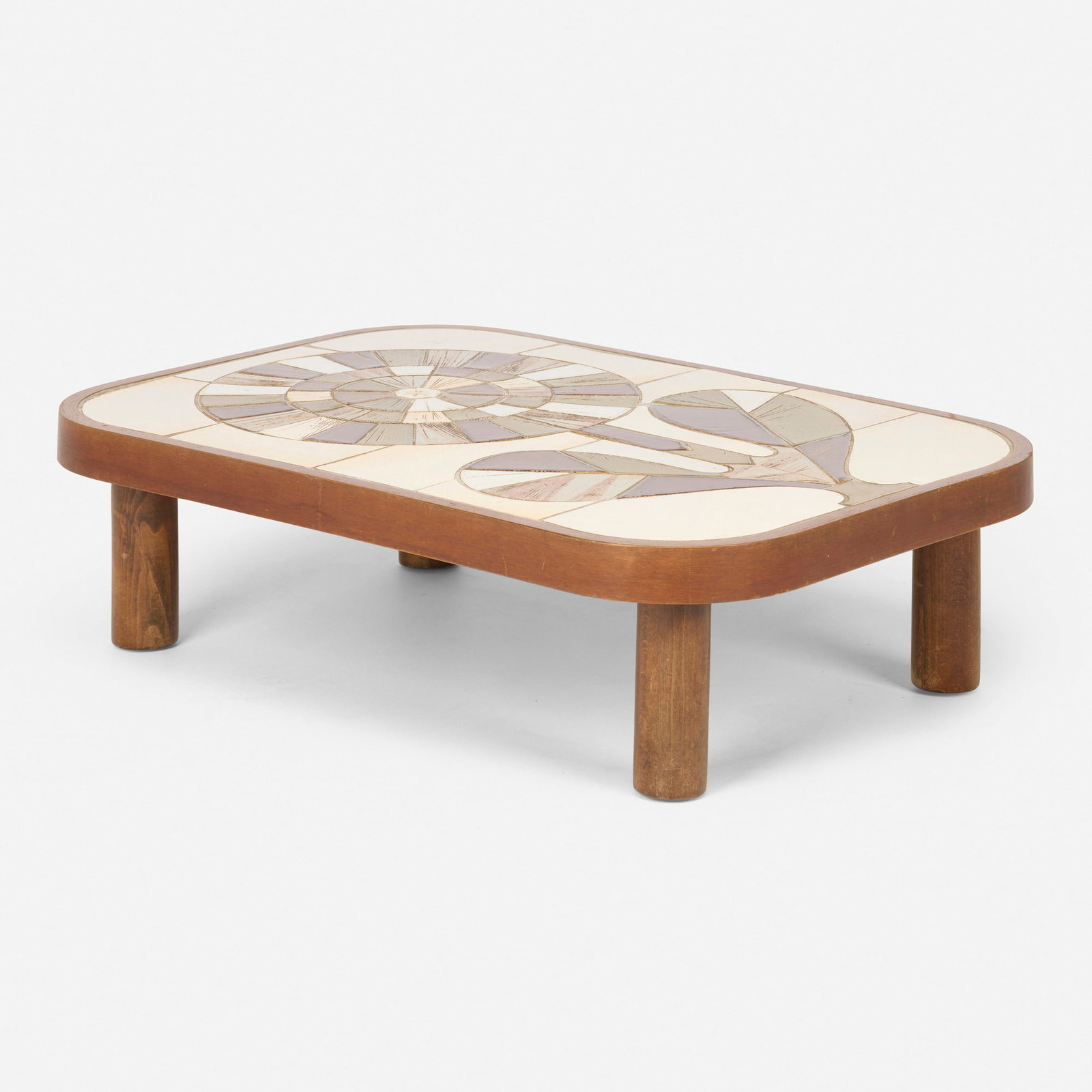 Roger Capron, Coffee table with flower (1 of 6)